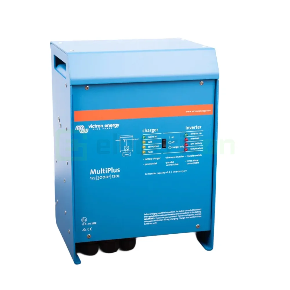 Invertoare fotovoltaice - Invertor cu charger 12V 3000VA Victron Energy MultiPlus 12 3000 120-16