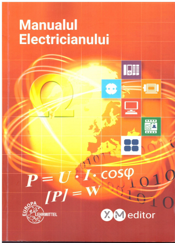 Cărți pentru electricieni - Manualul Electricianului (varianta 2025) , Editura Xmeditor, varianta fizică