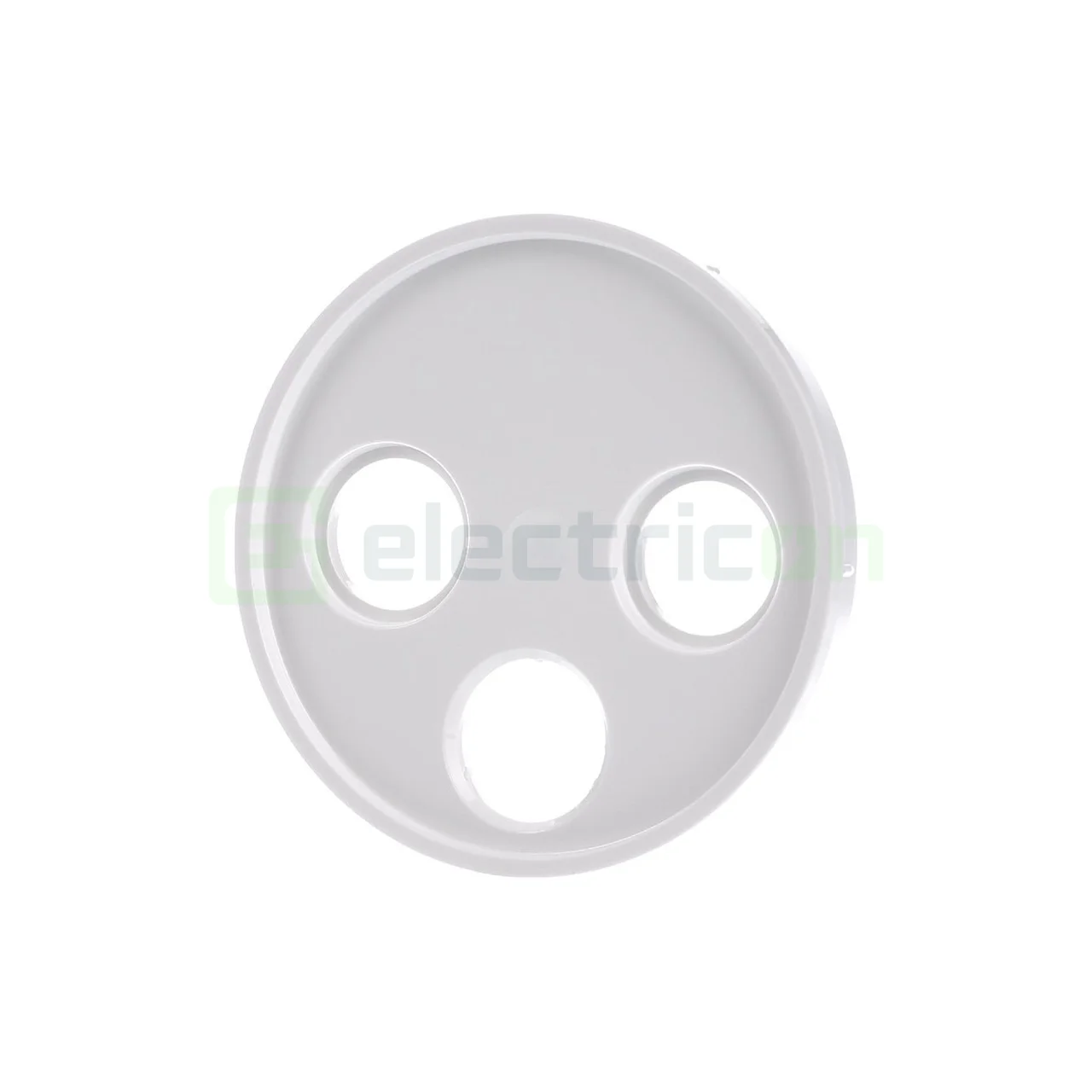 Prize și întrerupătoare - Masca priza RTV-SAT, R.1/R.3/R.clasic , alb polar , lucios 12032089, Hager, 12032089