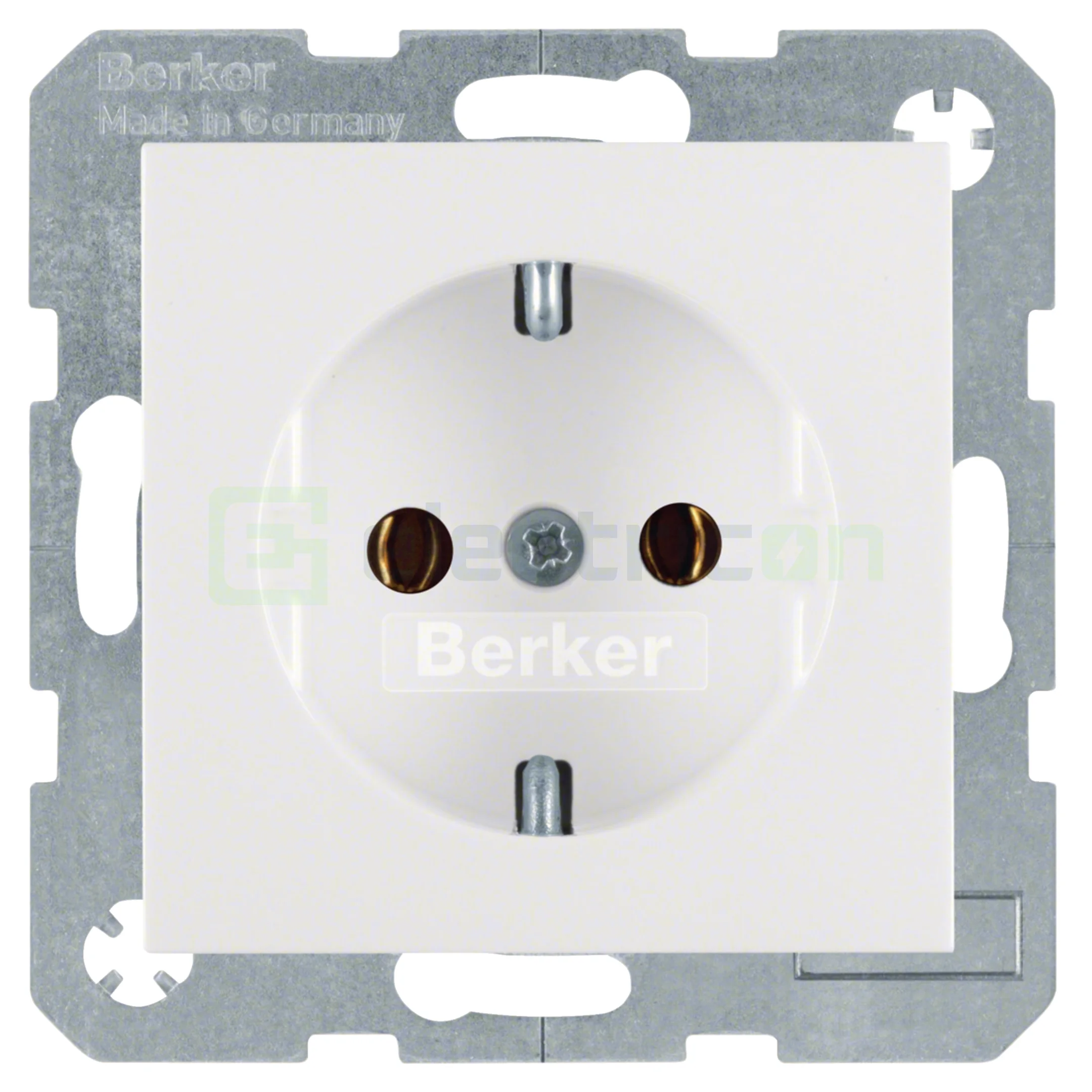 Prize și întrerupătoare - hager-priza-alb