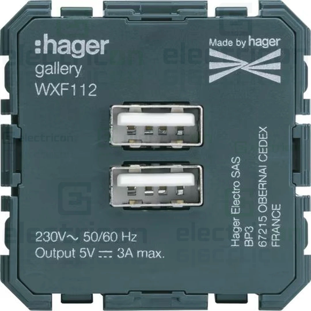 Prize - hager-priza-usb-5v
