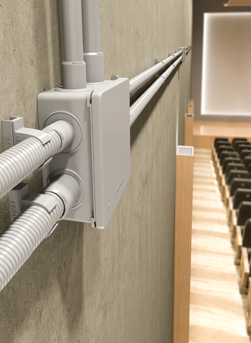 Mufa conductor compatibil cu Copex-uri Kouvidis Gama Condur ISR, gri, IP65 [2]