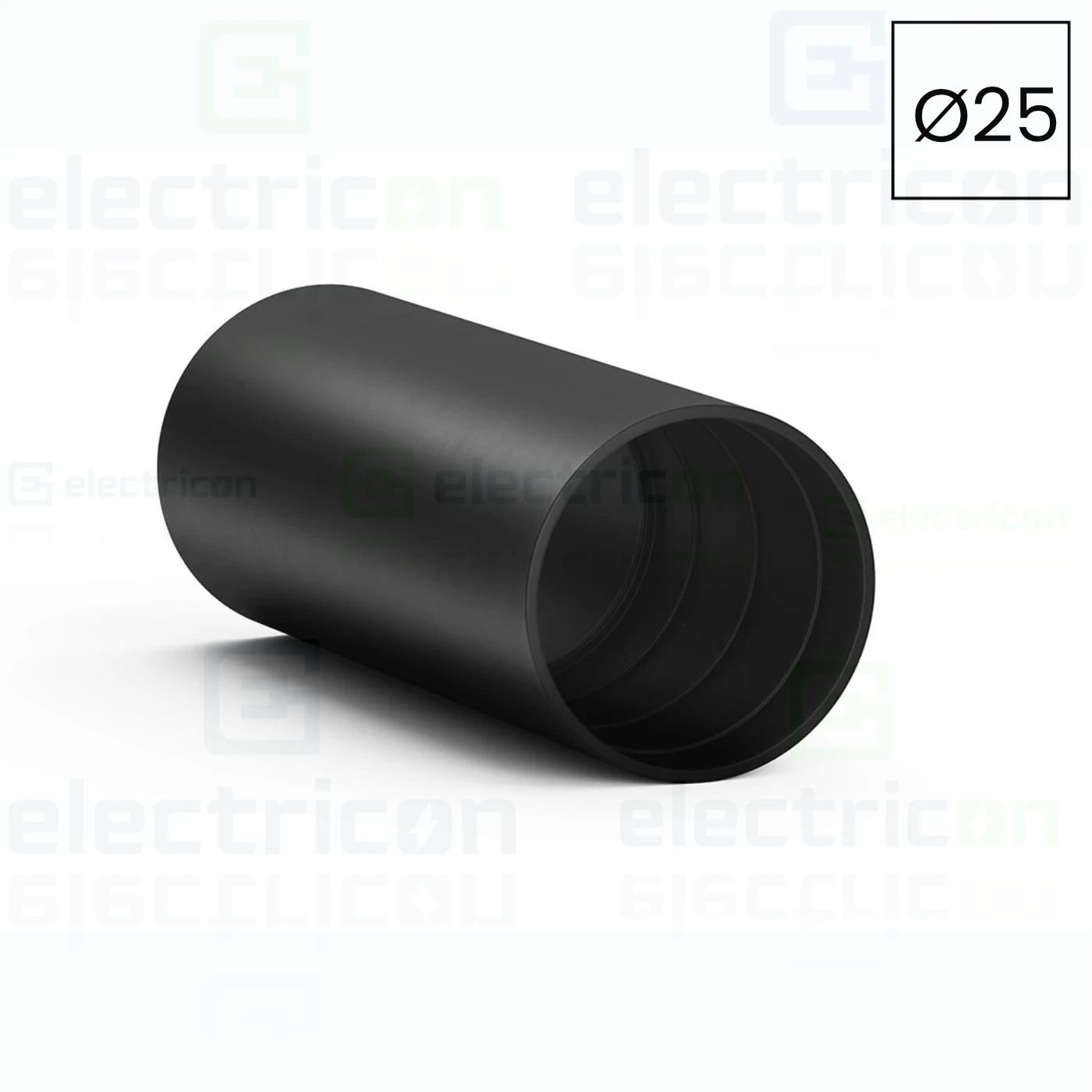 Tub Copex - Mufa conductor compatibil cu Copex-uri Kouvidis Gama Durosol Plus ISR, negru, IP65