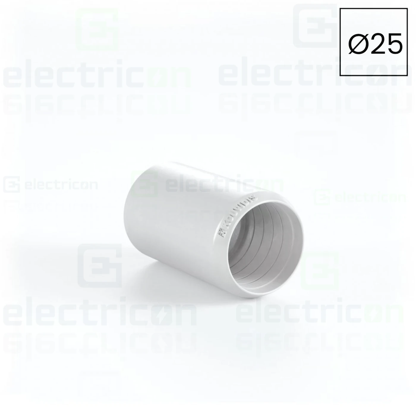 Tub Copex - Mufa conductor compatibil cu Copex-uri Kouvidis Gama Medisol AM , alb, IP65