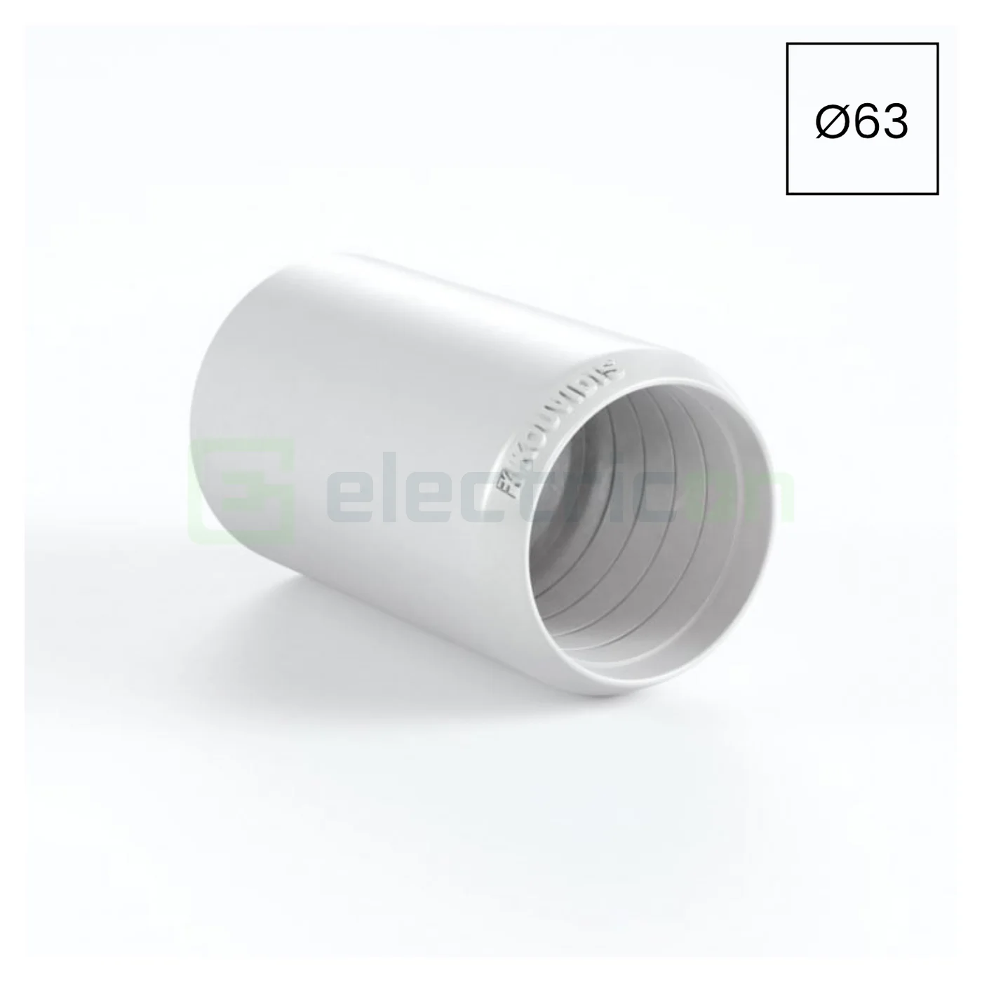 Cabluri, Canal cablu, Copex - Mufa cuplaj copex Kouvidis MEDISOL AM 63mm alb 4244063