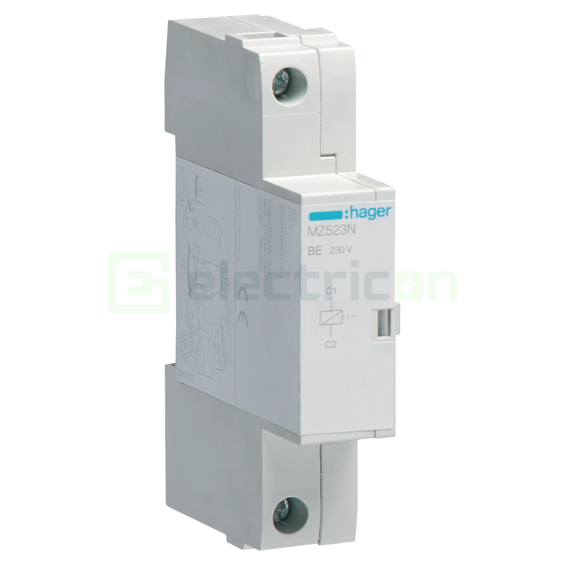 Contacte auxiliare - Bobina declansare emisie curent Hager MZ523N