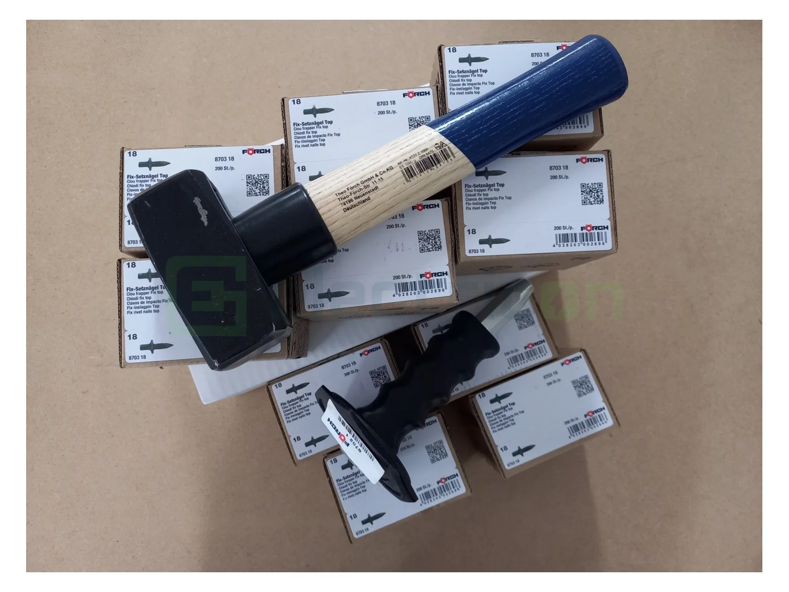 Cuie si Scule de batut cuie - banda-fixare