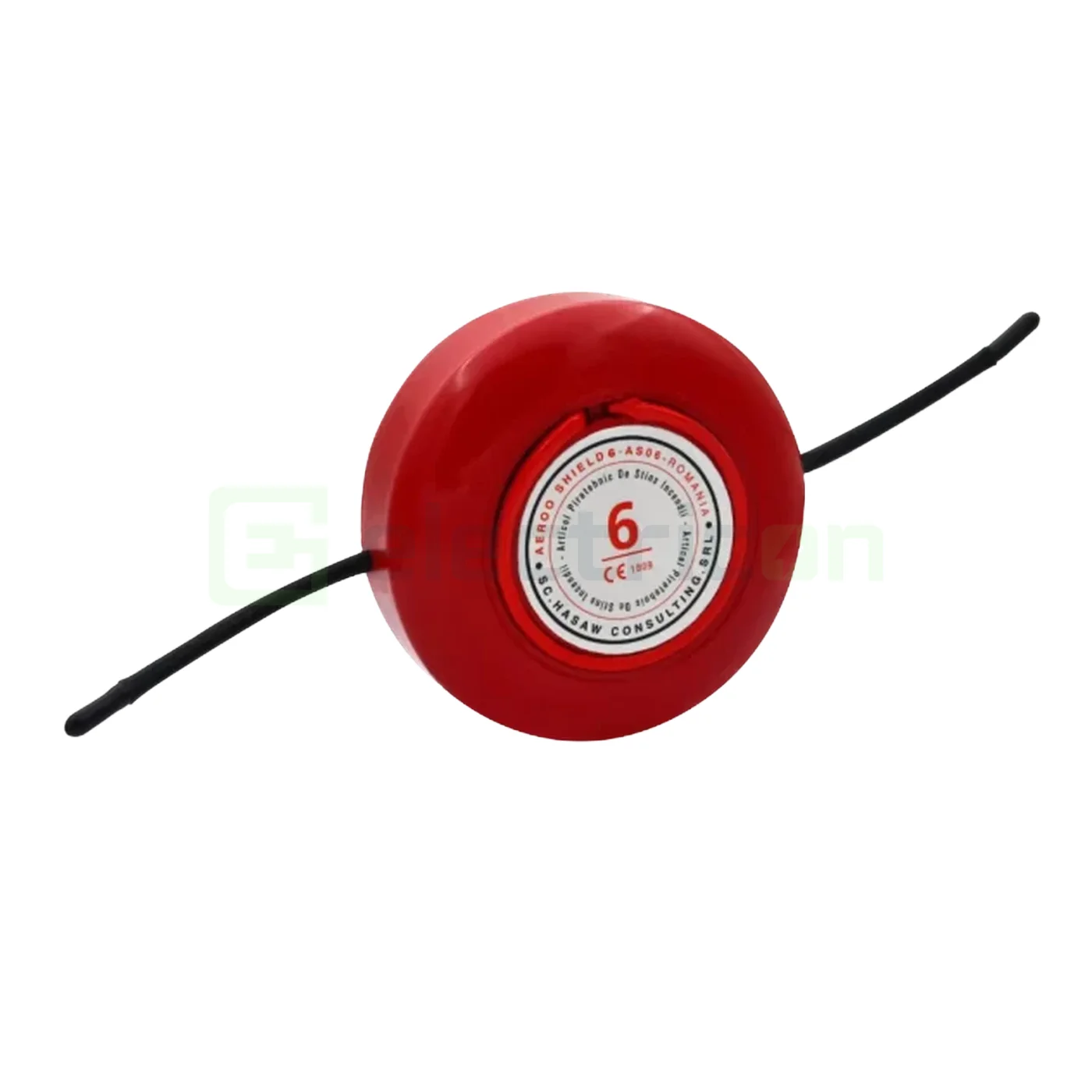 Pastila stingere incediu pentru tablou electric cu aerosoli , capacitatea de stingere 0.6 mc, pornire la contact cu flacara, Aeroo Shield 6, AS06