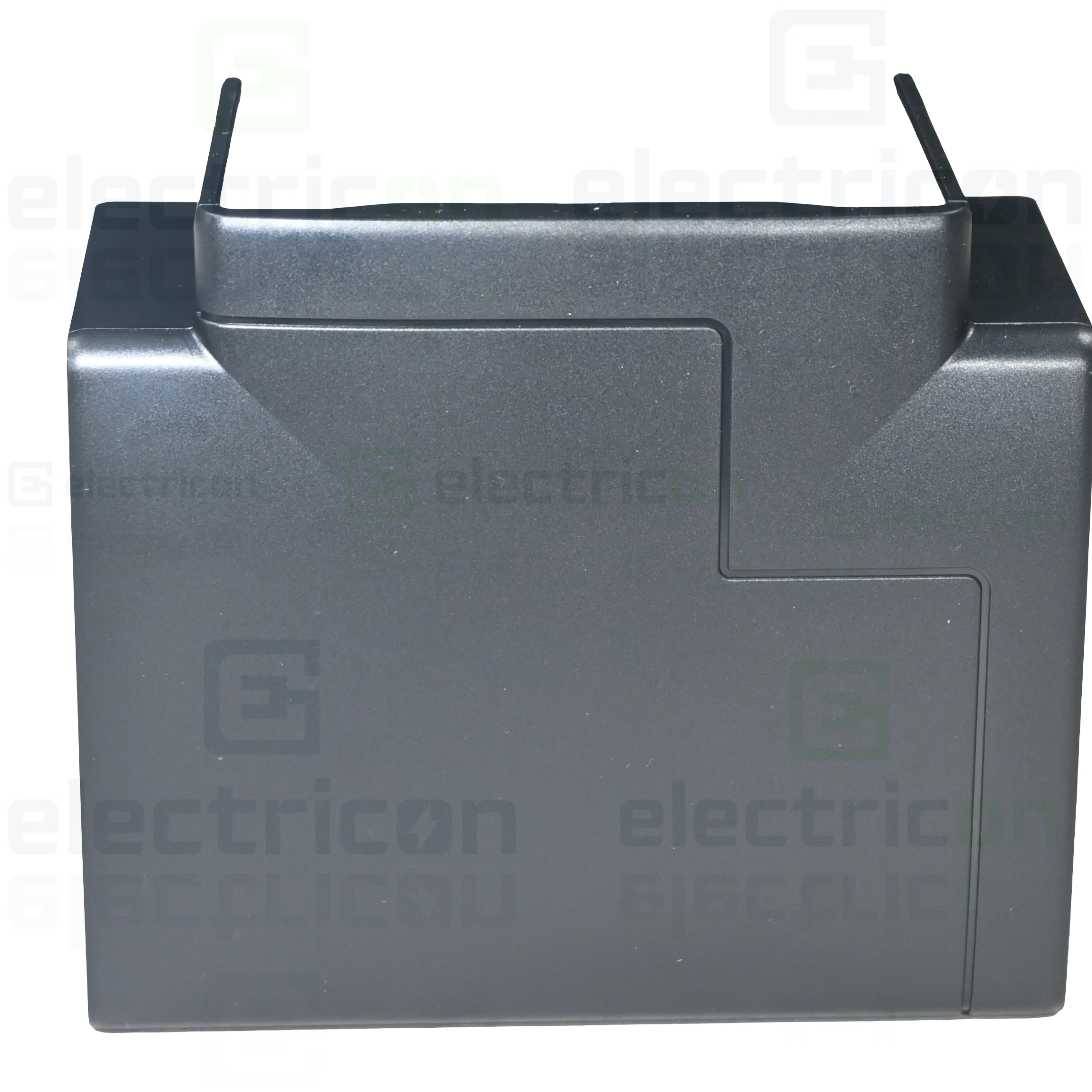 Piesă T GBD50085, 50x85, PVC, RAL9011, Hager, GBD5008589011 [1]