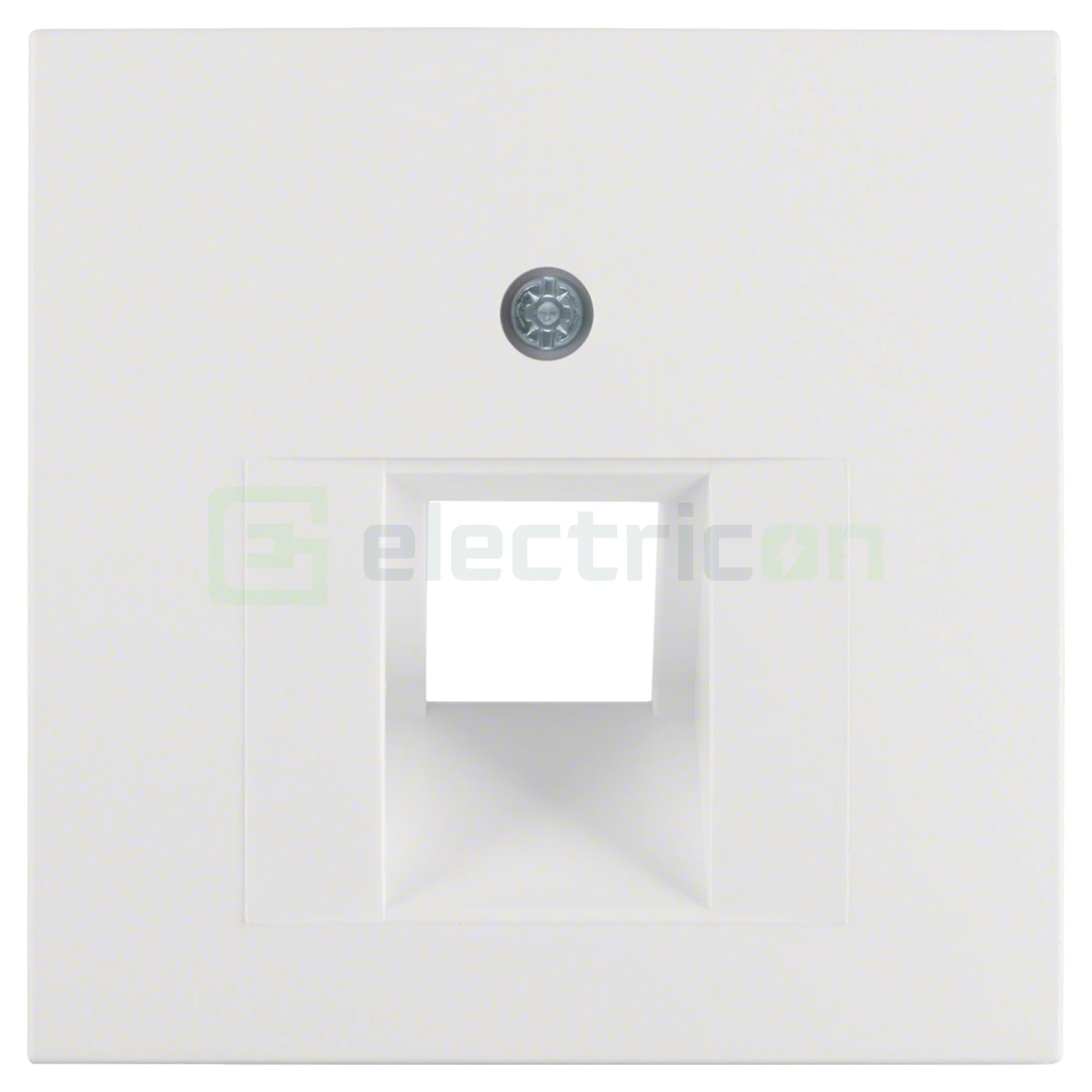 Rame - Placă centrală priză FCC S.1/B.3/B.7 alb mat polar Berker 14071909