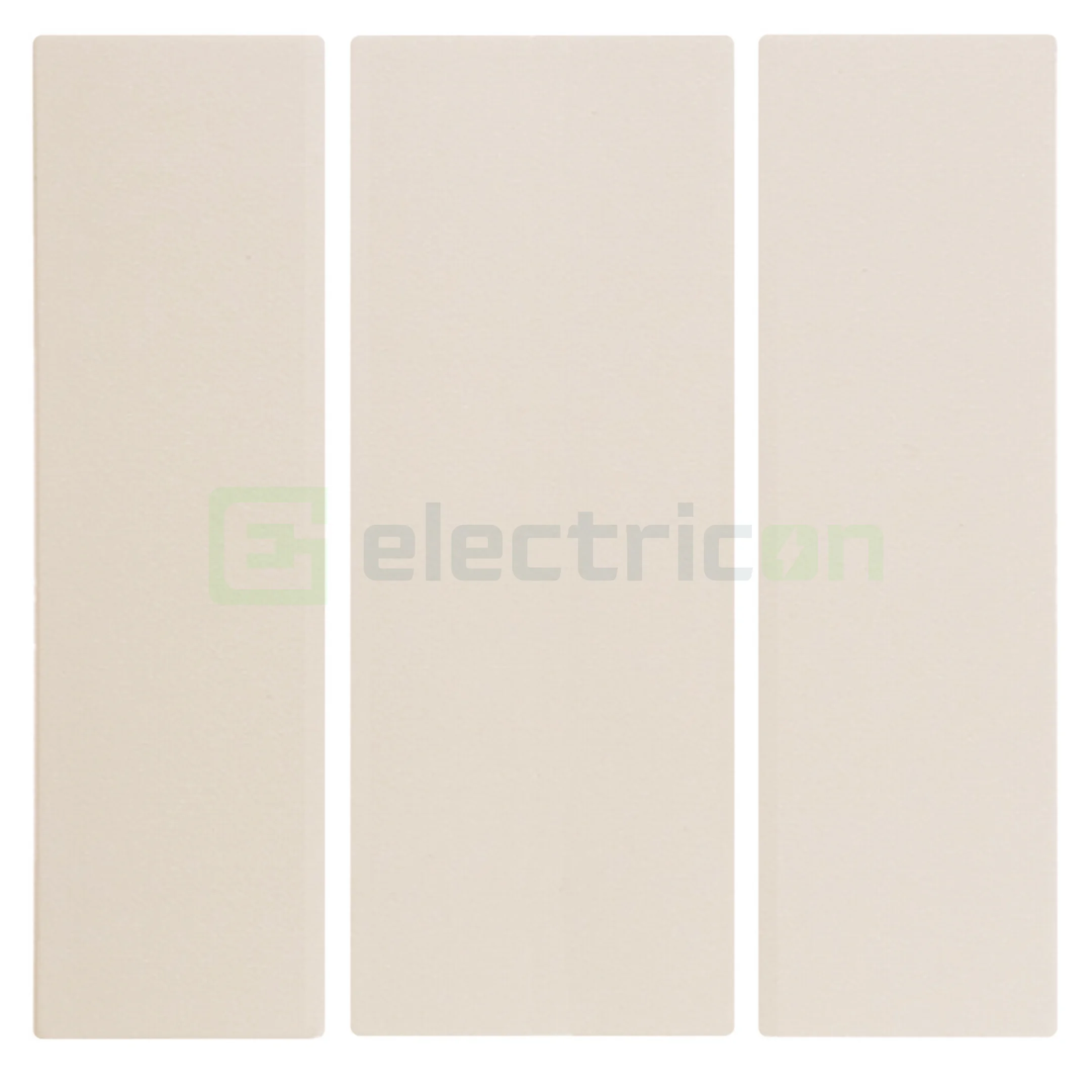 Întrerupătoare - Placă bej pentru întrerupător triplu Berker S.1
