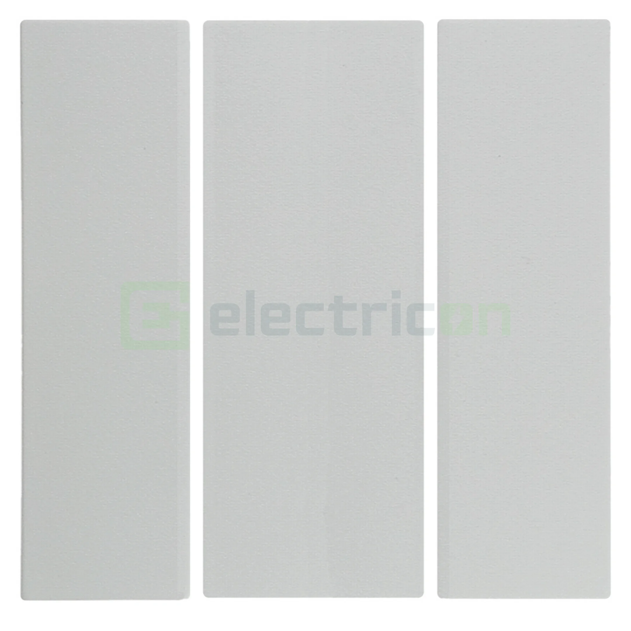 Întrerupătoare - Placă albă pentru întrerupător triplu Berker S.1