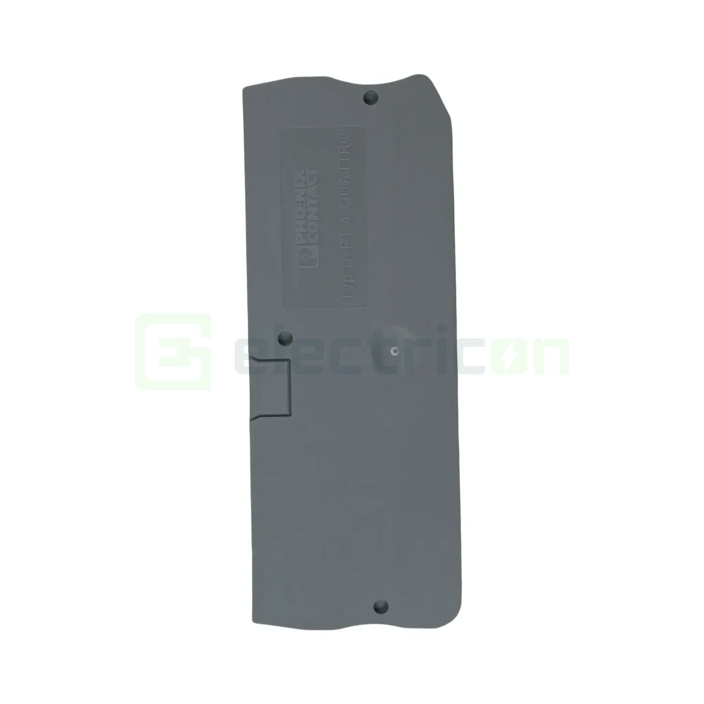 Placa terminala pentru clema PT 4-QUATTRO. 2.2mm grosime, D-PT 4-QUATTRO, Phoenix Contact, 3208979 [1]