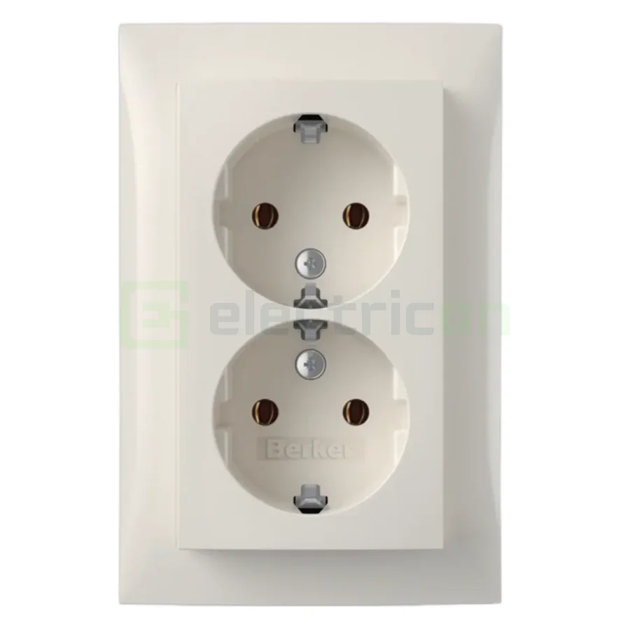 Prize și întrerupătoare - hager-priza-alb