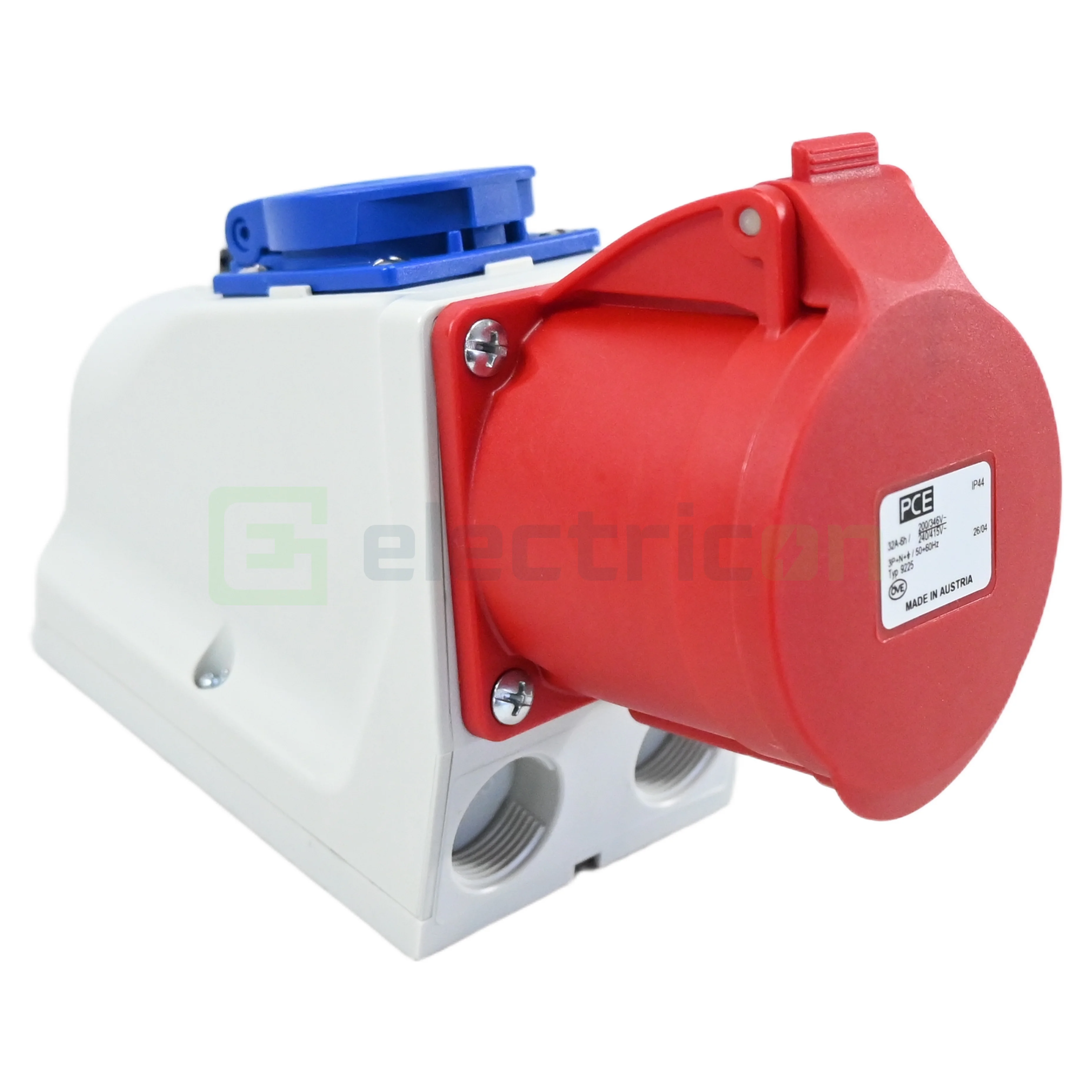 Prize și fișe industriale - Priză Industrială Combinată 32A 400V CEE+Schuko Schrack