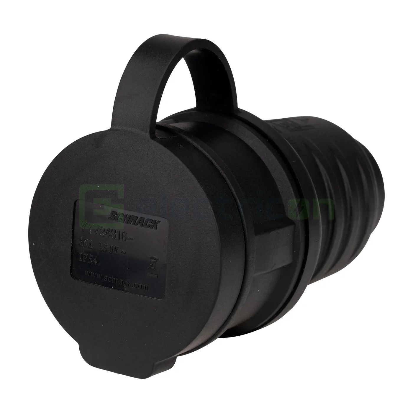 Prize și fișe industriale - priza-negru-16a