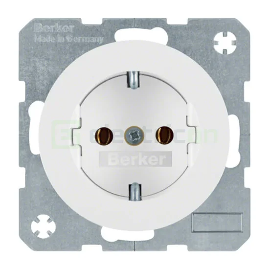 Prize și întrerupătoare - hager-priza-schuko-alb
