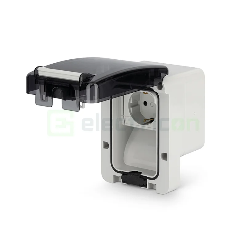 Prize - Priză Schuko aparentă IP66 16A Scame M95 Protecta