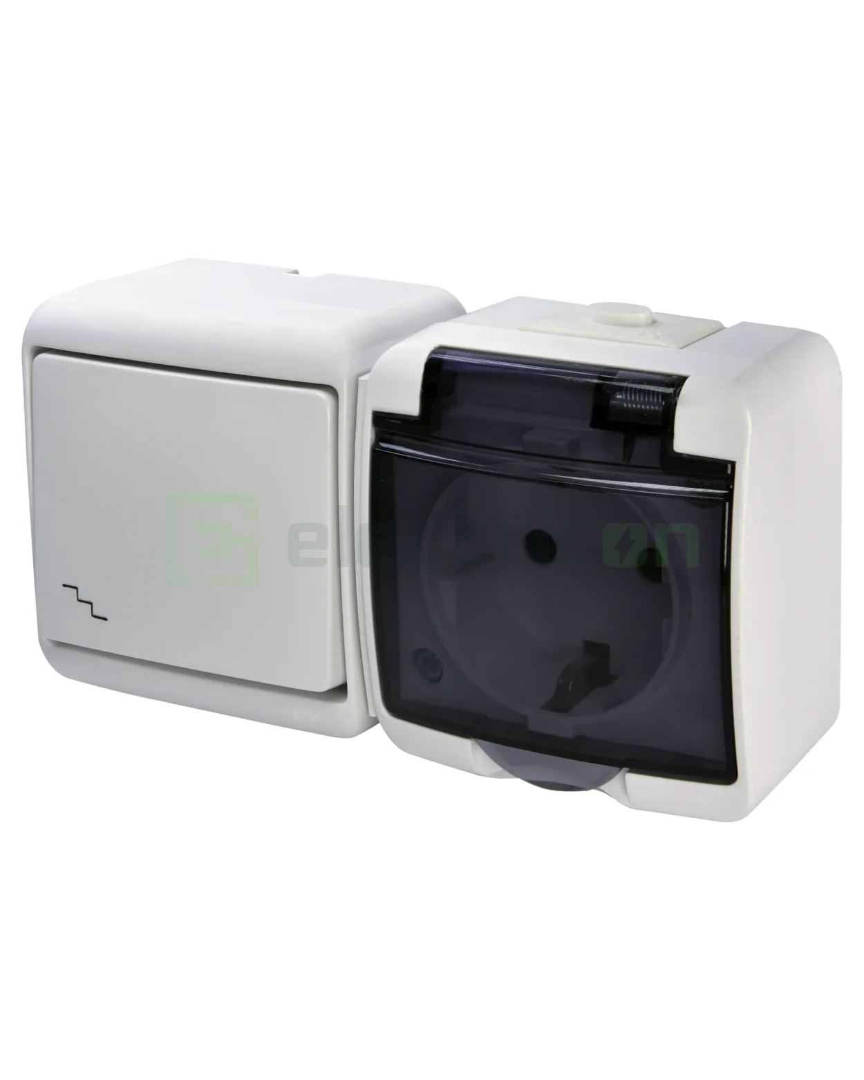 Întrerupătoare - priza-alb