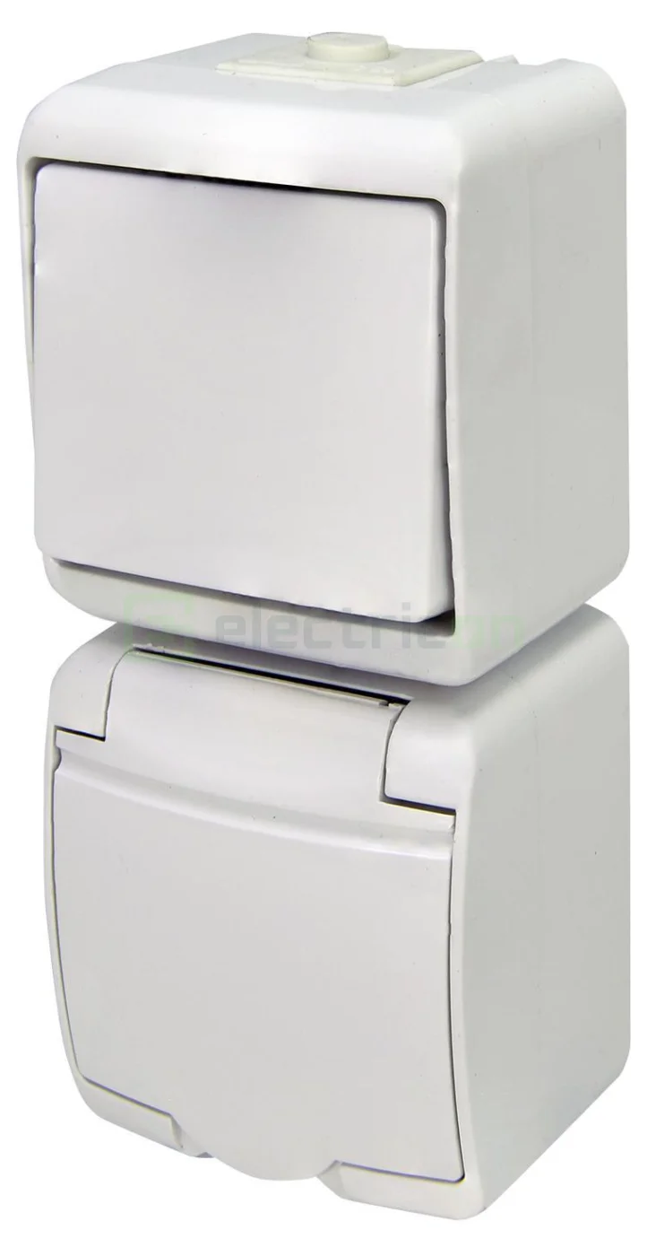 Întrerupătoare - priza-alb