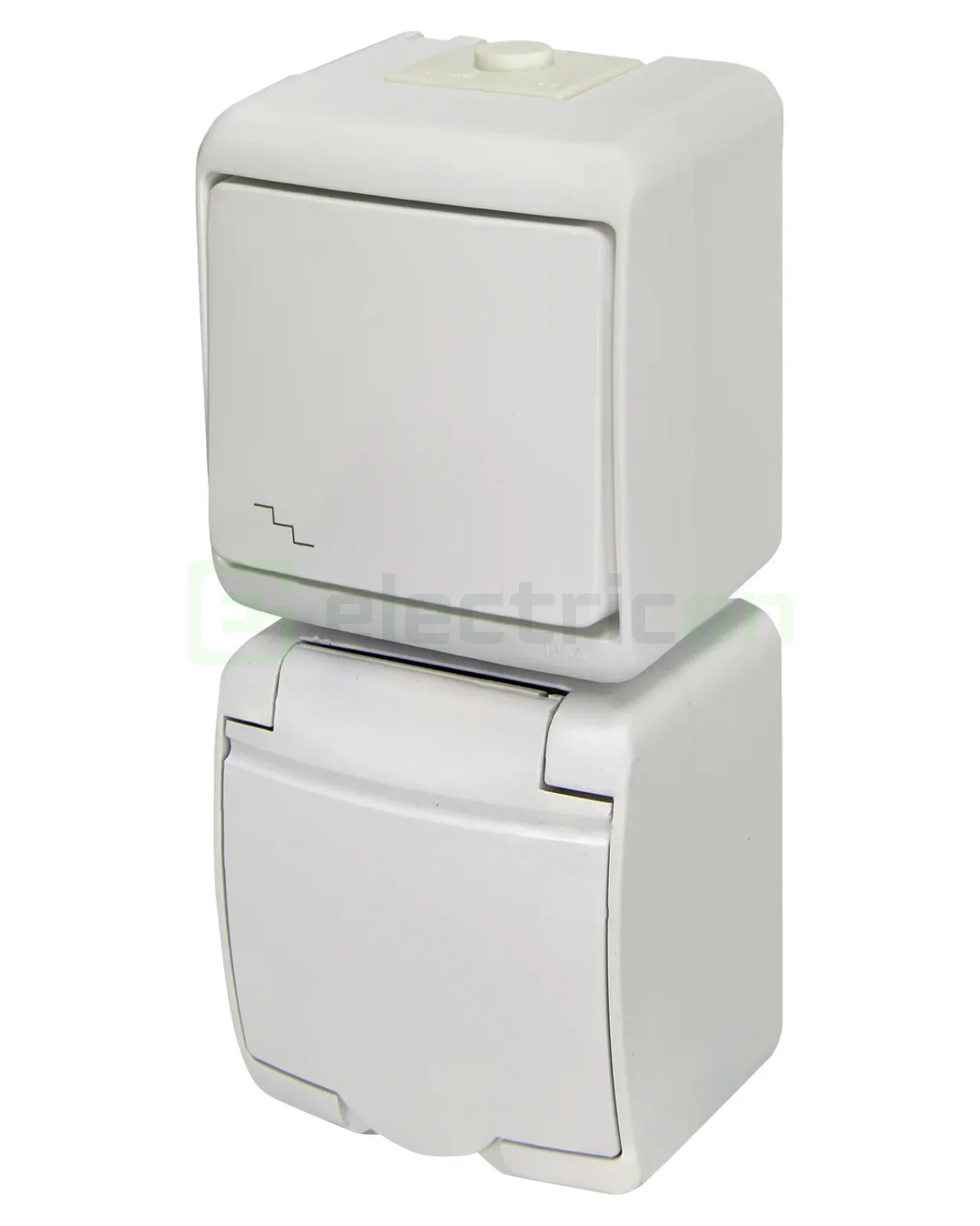 Întrerupătoare - priza-alb