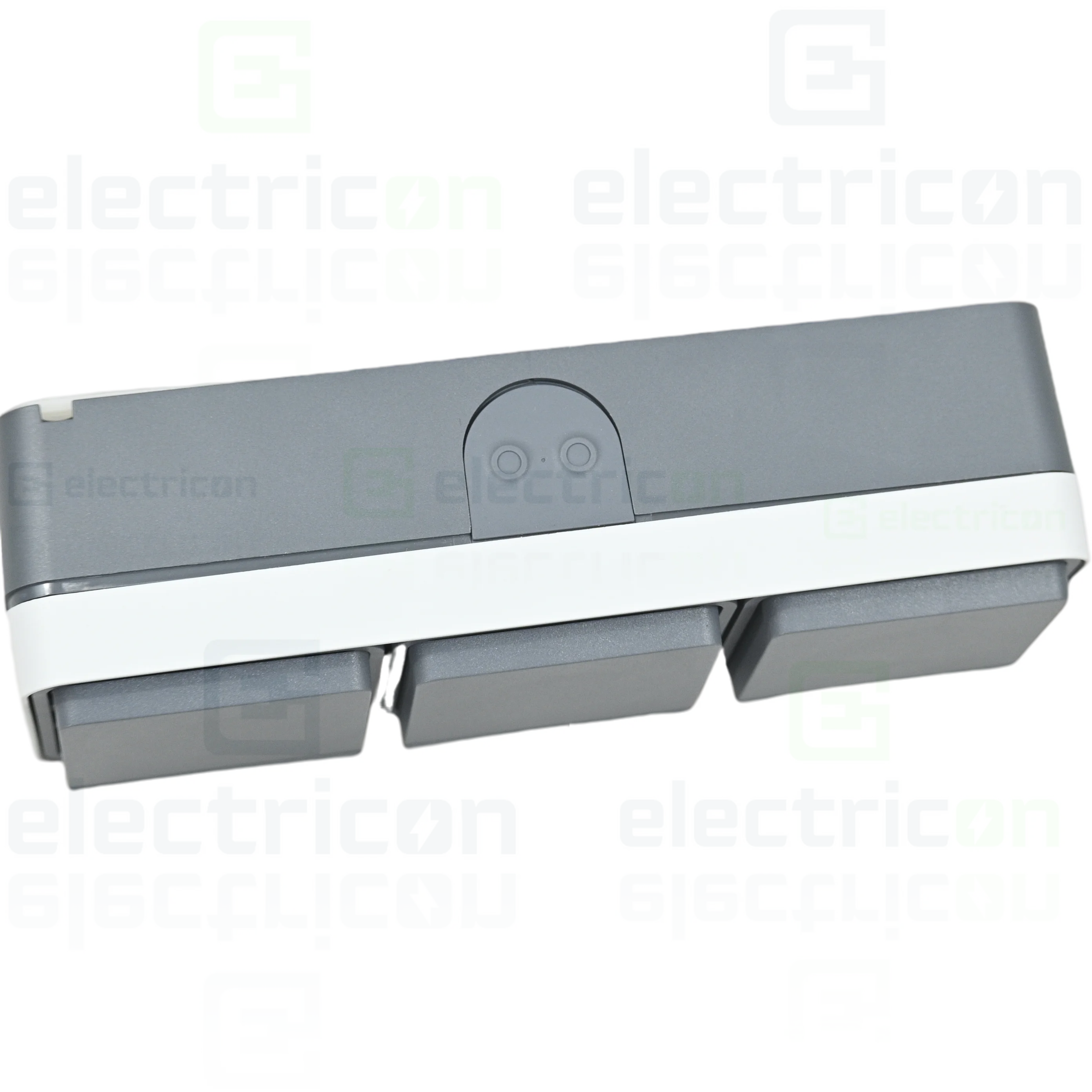 Priză triplă aparentă etanșă Berker W.1 gri [1]