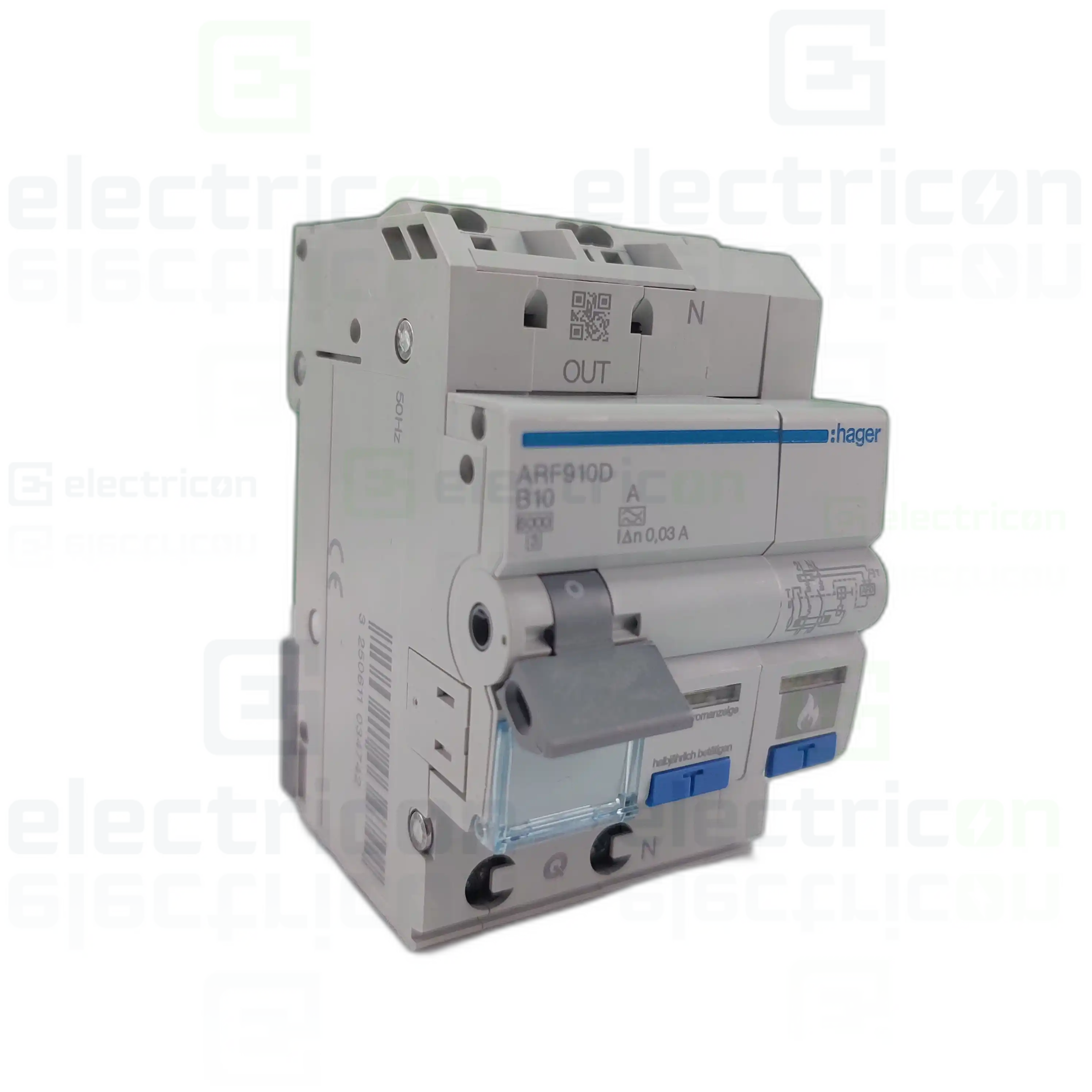 Siguranta RCBO 10A/30mA Hager - ARF910D