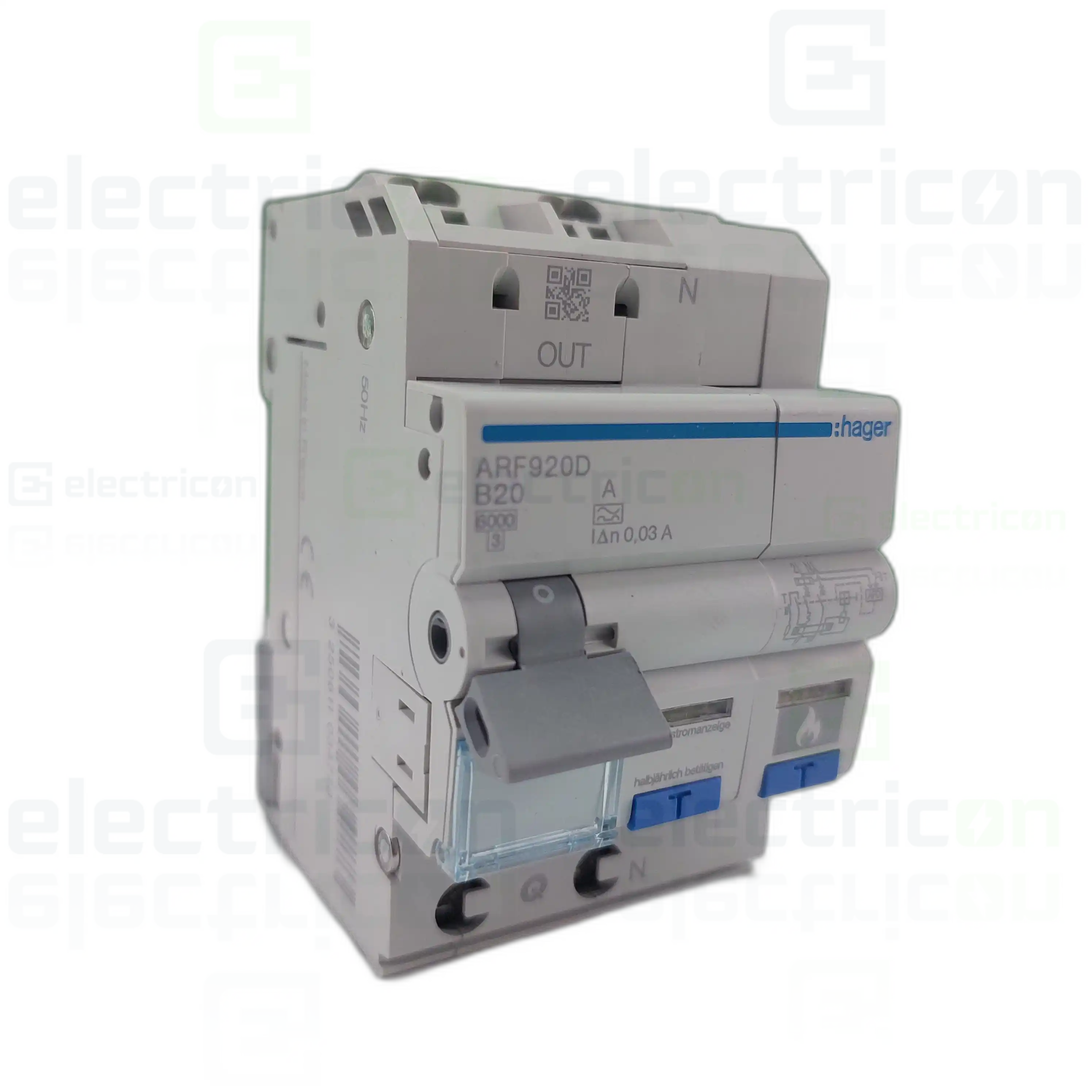 Siguranta RCBO 20A/30mA Hager - ARF920D [1]