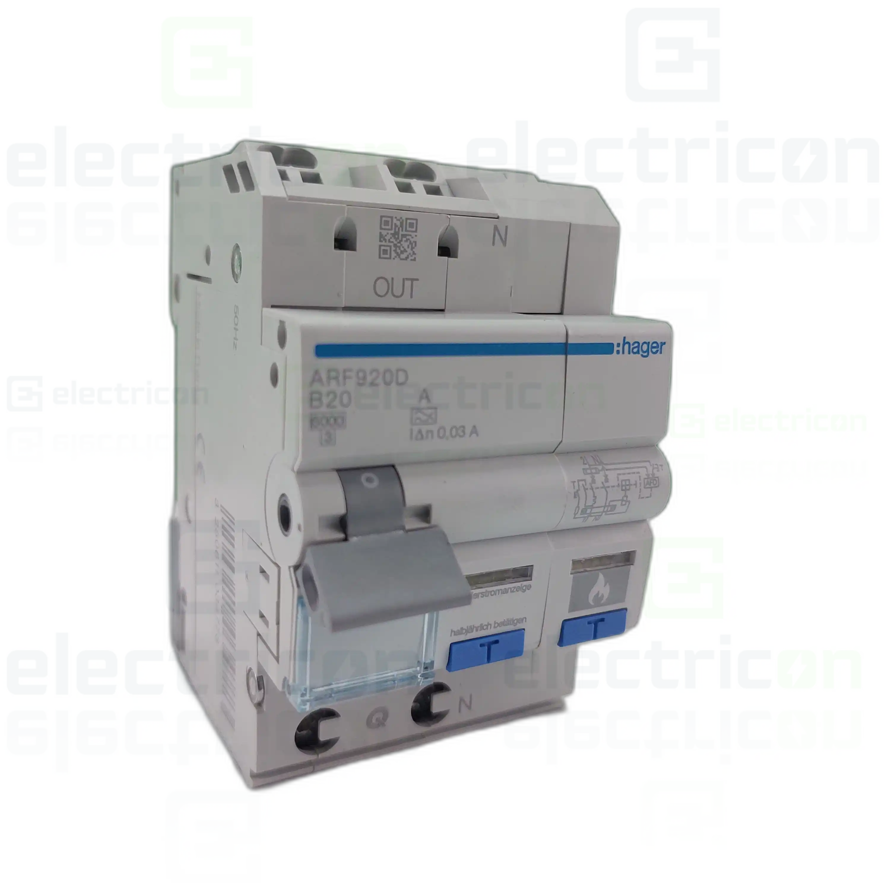 Siguranta RCBO 20A/30mA Hager - ARF920D