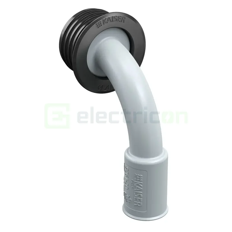 Doze termosistem - Racord pentru corp iluminat tavan,90° Ø 20 mm Kaiser, 9261-20