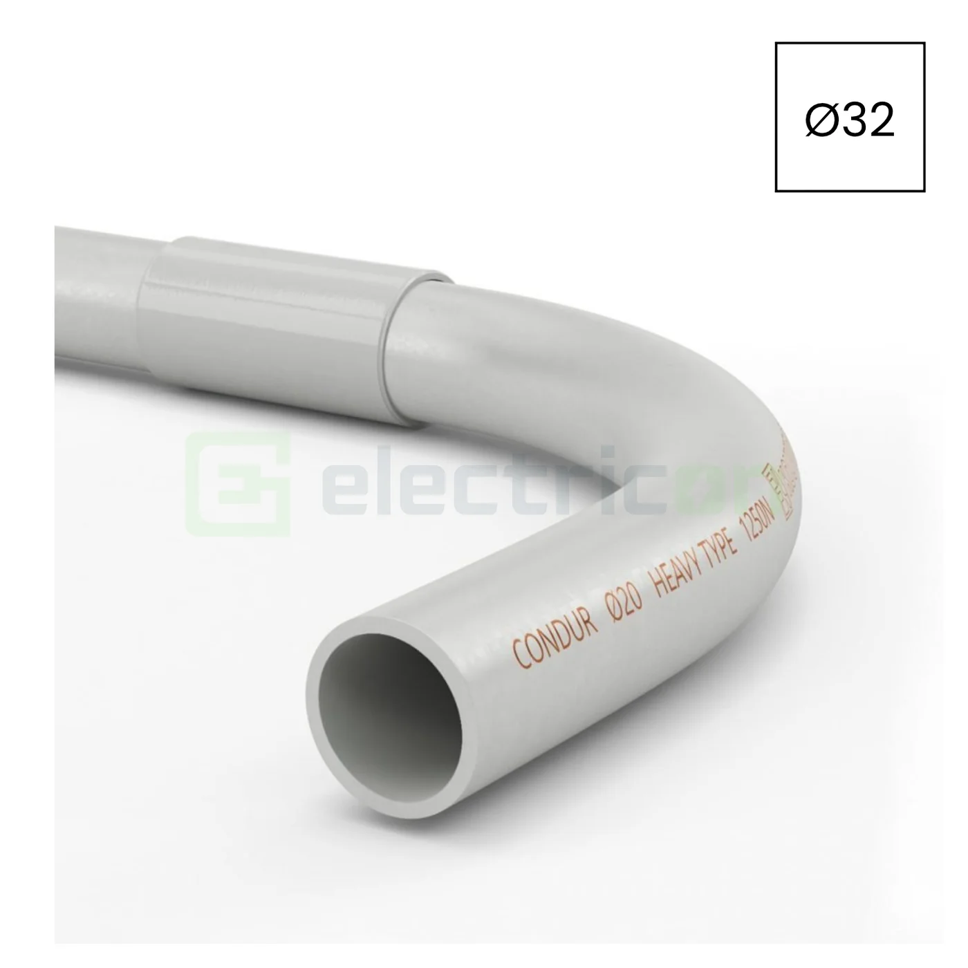 Cabluri, Canal cablu, Copex - Cot PVC flexibil-rigid Kouvidis CONDUR ISR 32mm 1250N gri 4038032