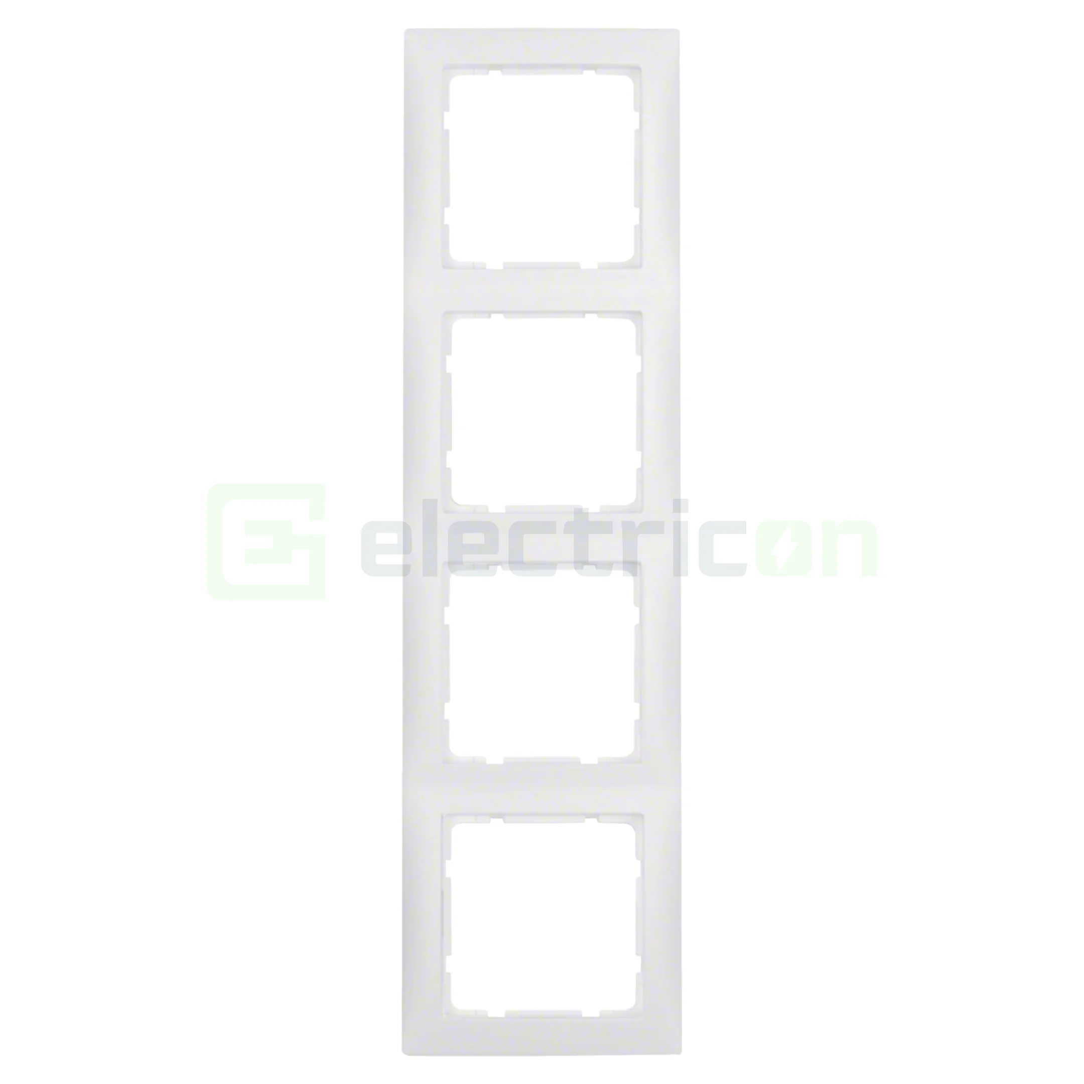 Ramă 4 aparate S1 Berker alb polar mat Berker 10149909