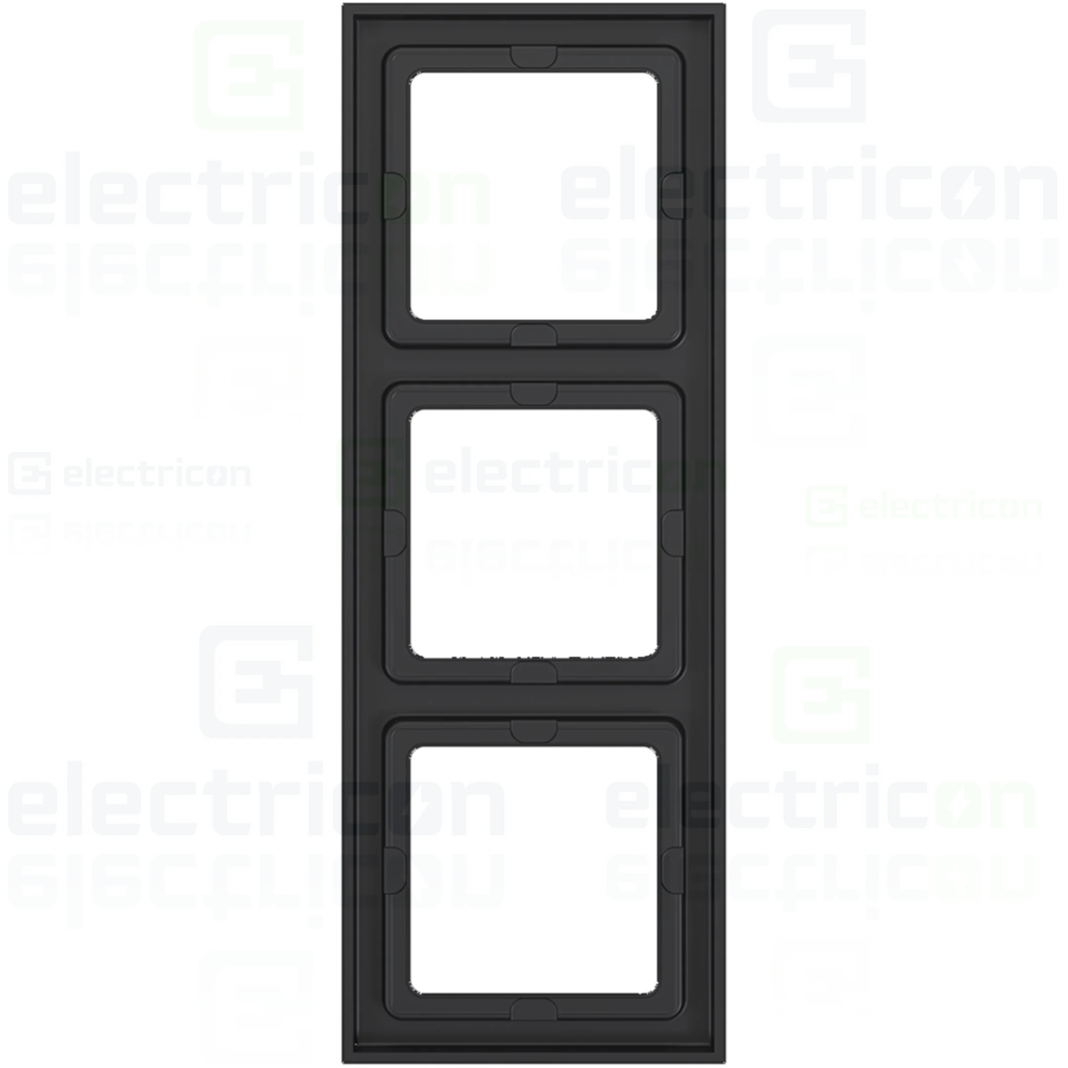 Rama aparataj 3 module antracit Q.3 Berker 10136096