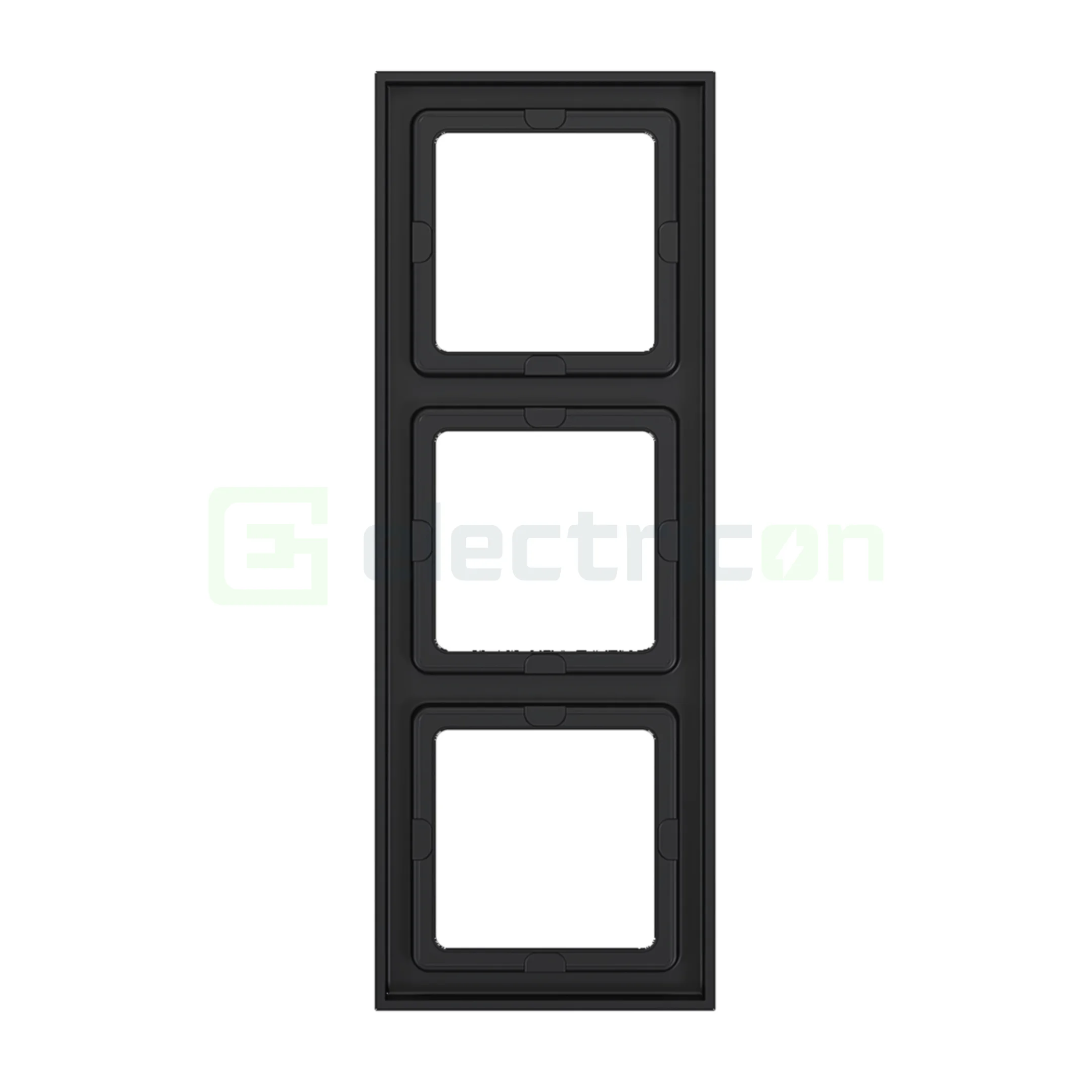 Rama aparataj 3 module antracit Q.3 Berker 10136096