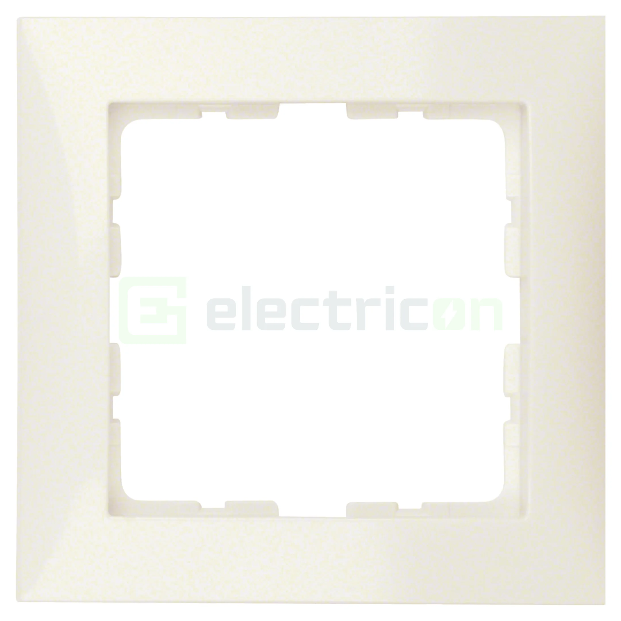 Ramă decorativă simplă bej pentru aparataj modular Berker S.1