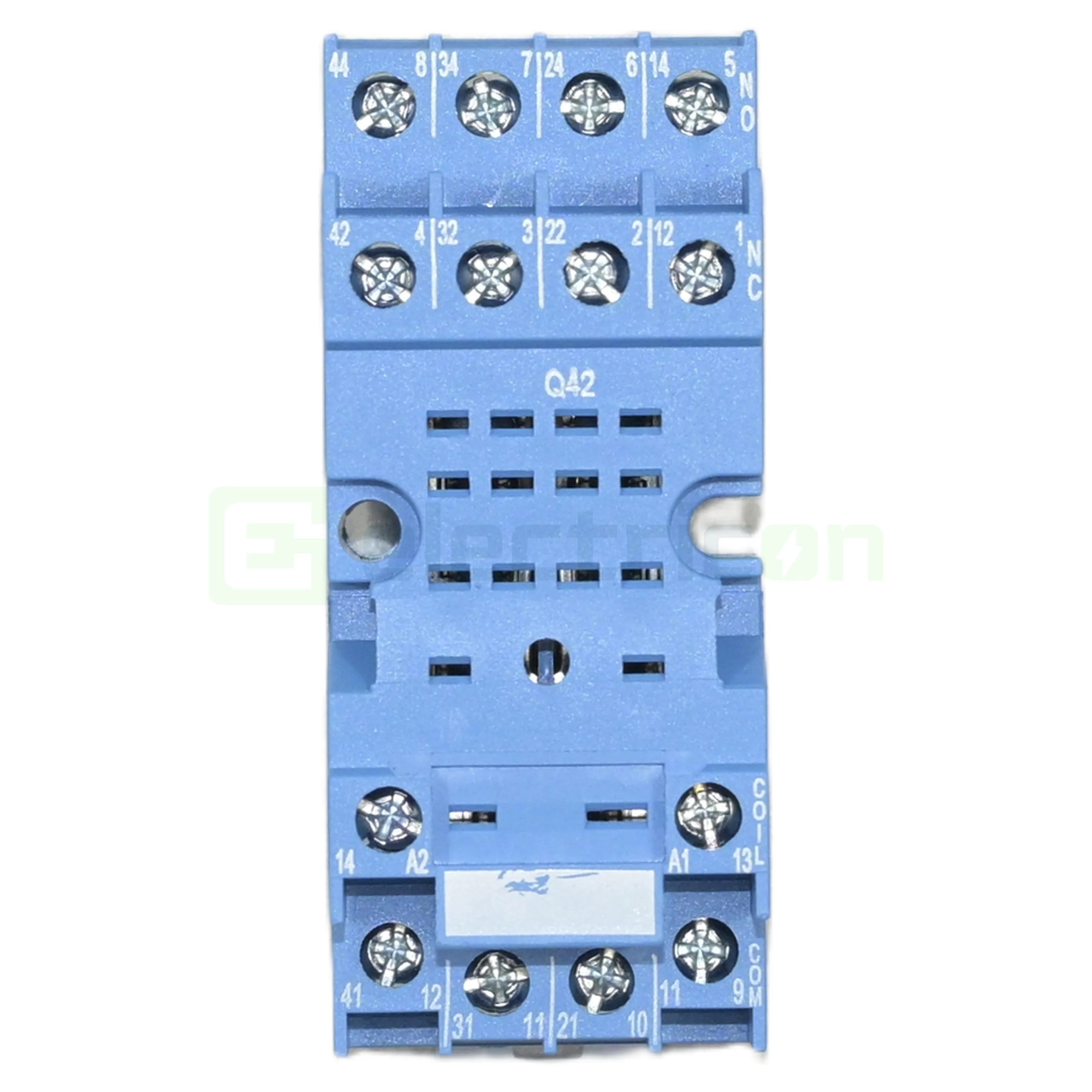 Accesorii & consumabile industriale - Soclu releu Finder 94.74, intermediar 14 pini, seria 55 (55.32, 55.34, 85.02, 85.04), șină DIN