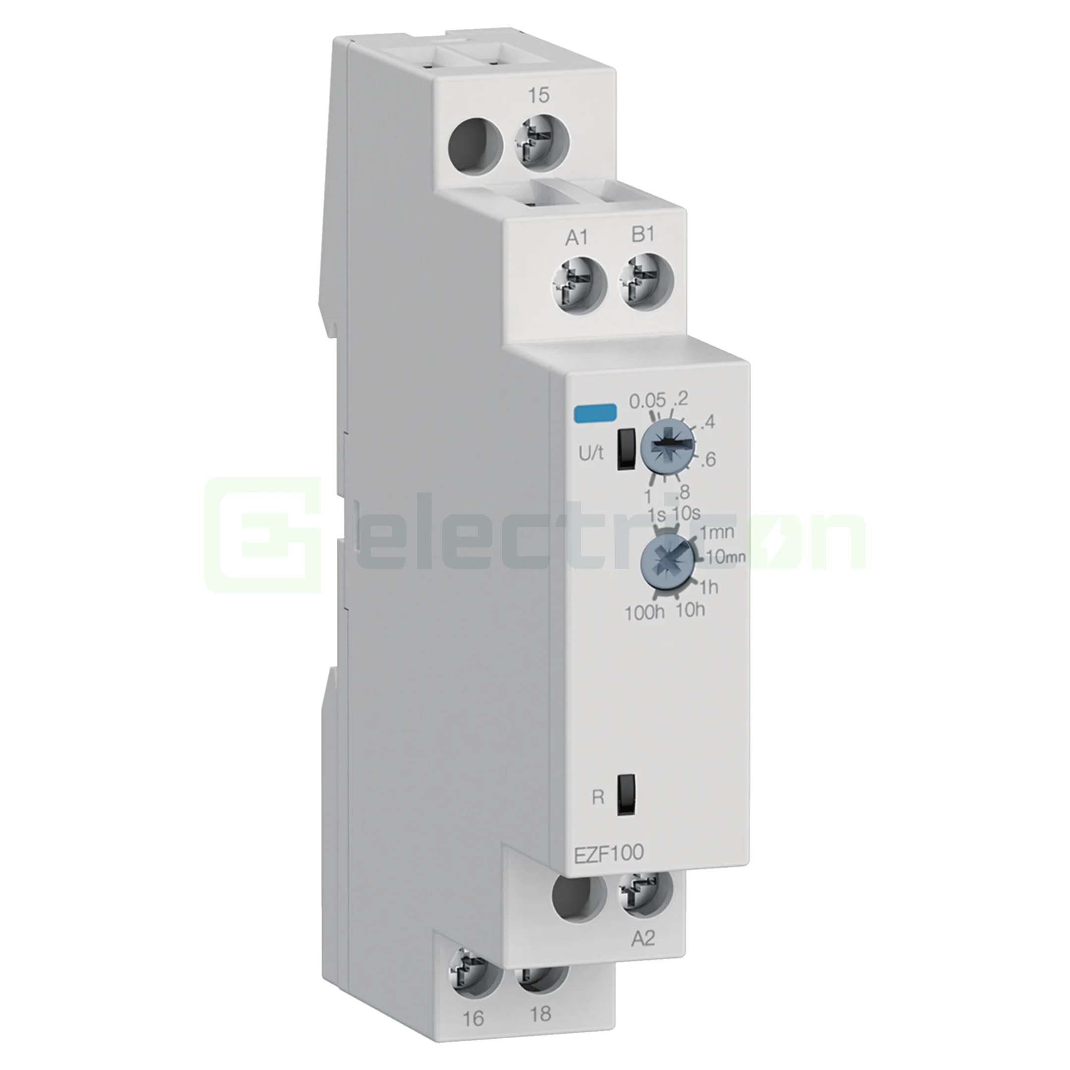 Contactori, Relee, Contoare & Surse - Releu de timp Hager EZF100 (24-240VAC, 1 contact)