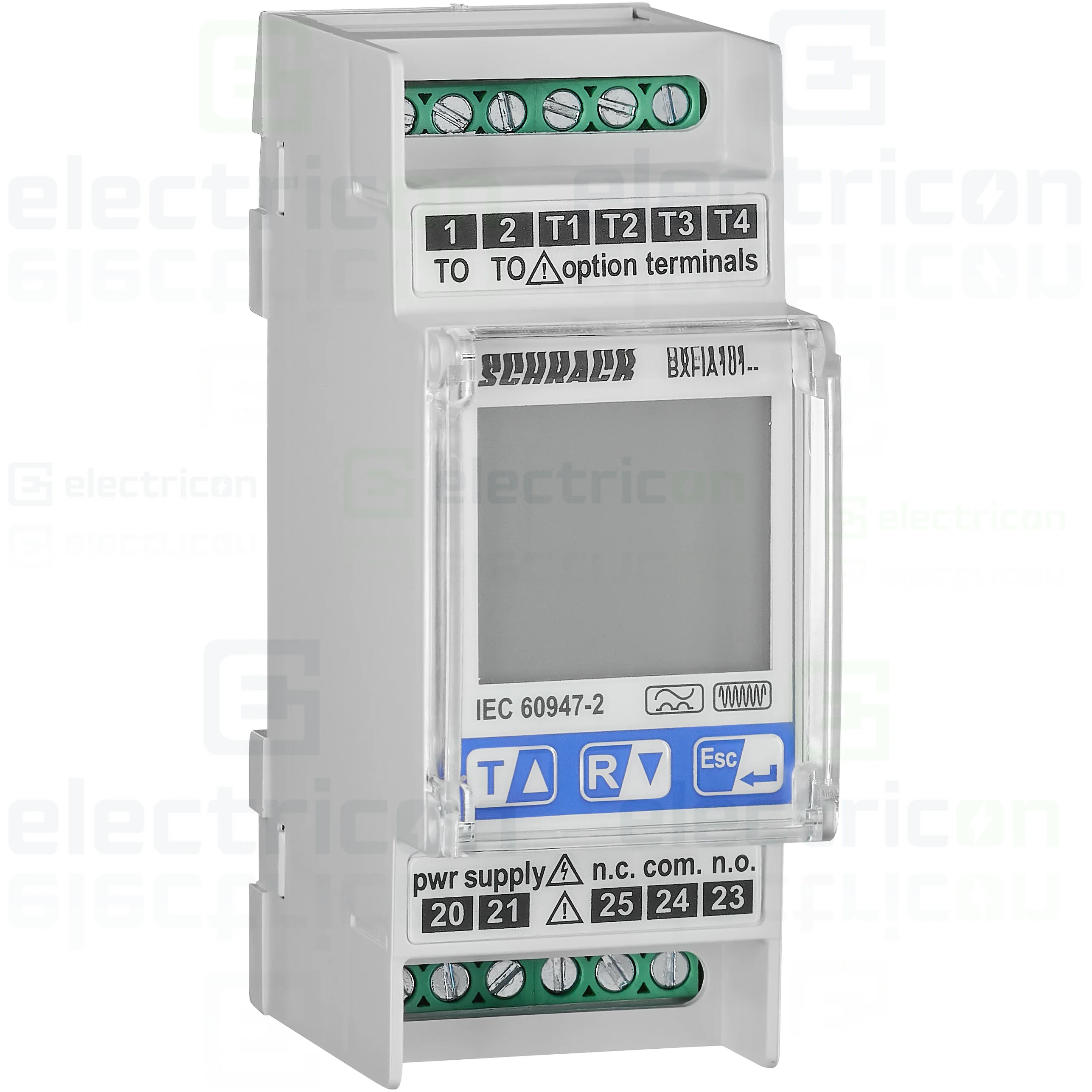 Industrial - Releu diferențial Schrack BXFIA101, tip A, LCD, 30mA-3A, monitorizare