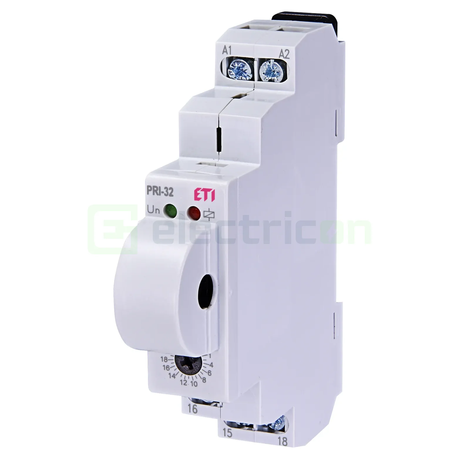 Relee monitorizare curent - Releu monitorizare curent, 24-240VAC/DC, 8A, 1NO, PRI-32, ETI, 002471830