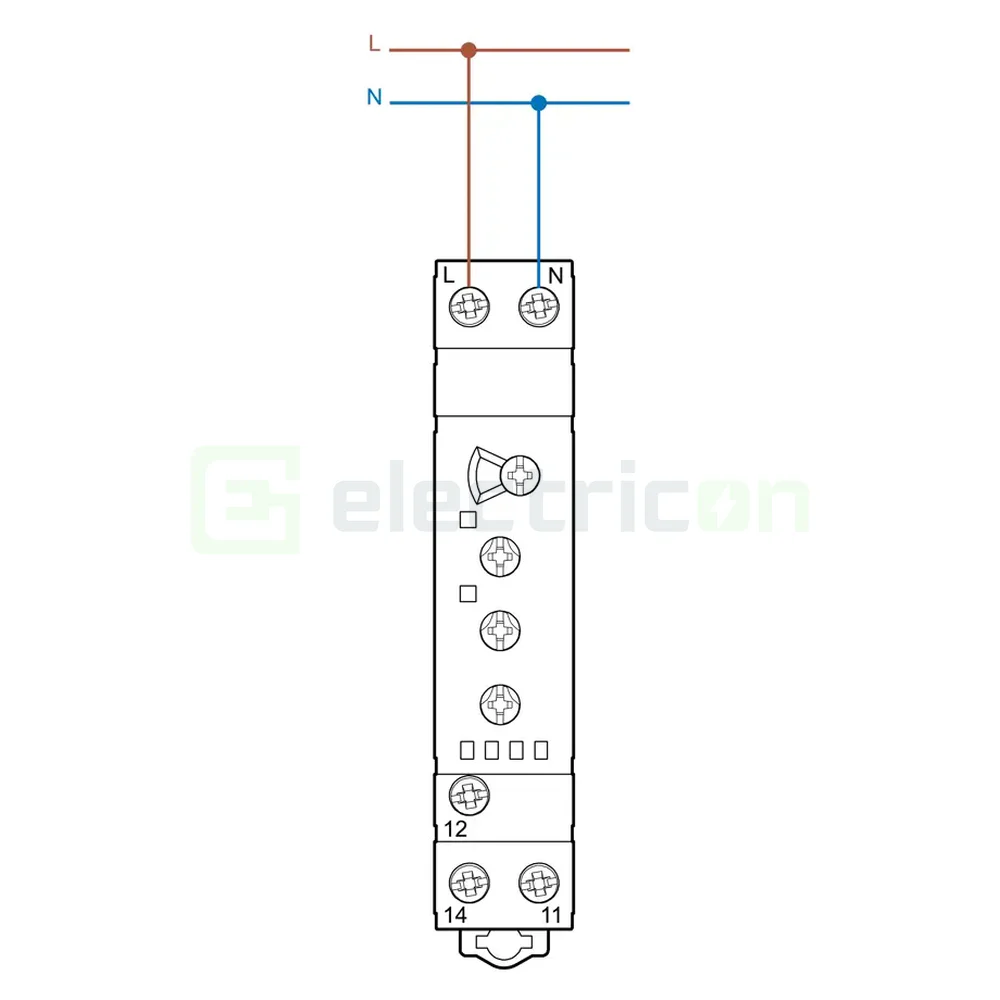 Releu monitorizare pentru tensiune monofazată,reglabil, 1C, 10A, 250V, 2.5kVA, Finder,70.11.8.230.2022 [5]