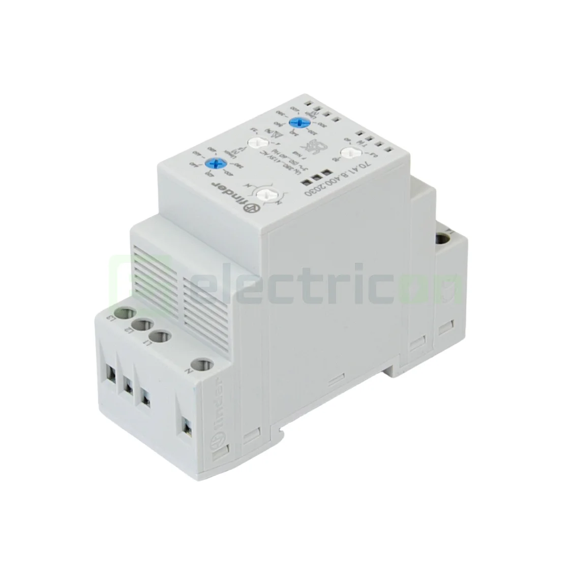 Releu monitorizare pentru tensiune trifazată,reglabil, 1C, 6A, 250V, 1.5kVA, Finder, 70.41.8.400.2030 [1]