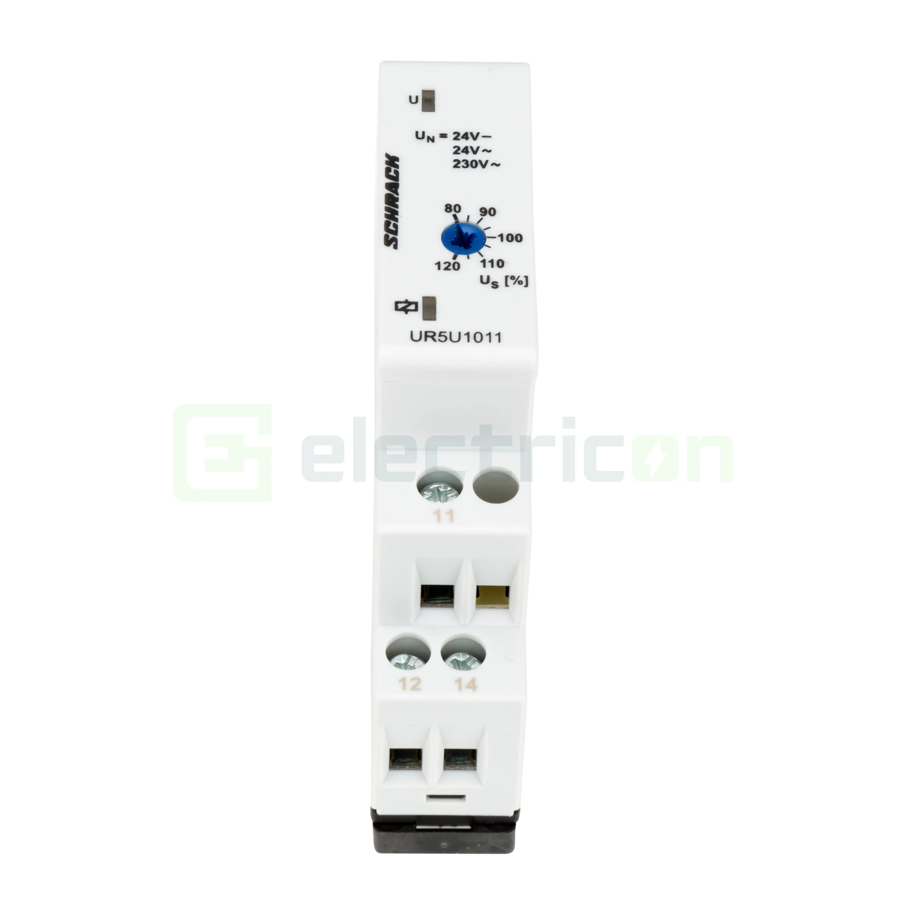 Releu monitorizare sistem monofazat, 240VAC/DC sau 230VAC, 5A, 1M, 1CC, Schrack,  UR5U1011 [1]