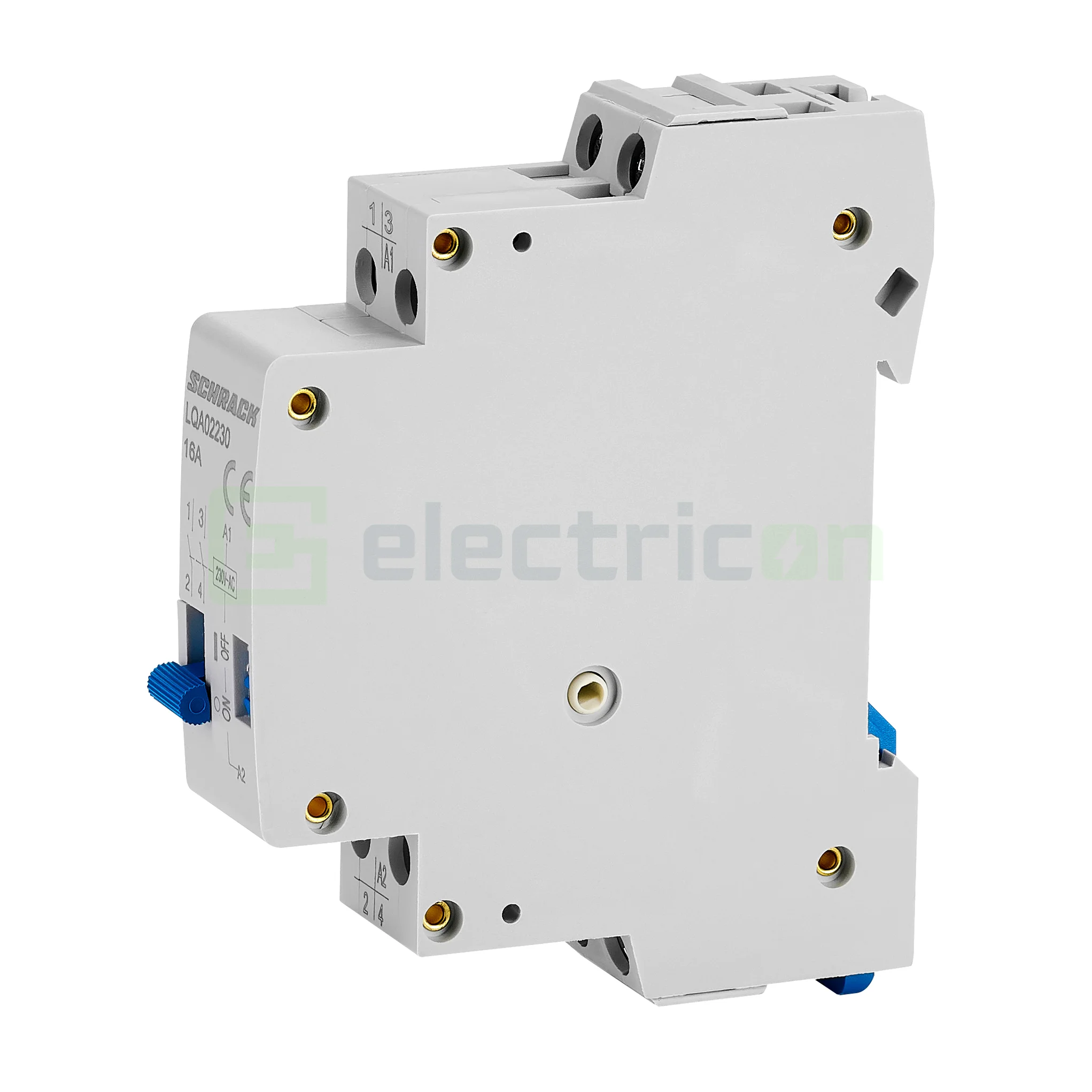 Releu pas cu pas (teleruptor), 230VAC, 16A, 2NO, Schrack, LQA02230 [3]