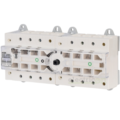 Separatori & comutatori - Separator CLBSV, 63A, 3P, I-0-II