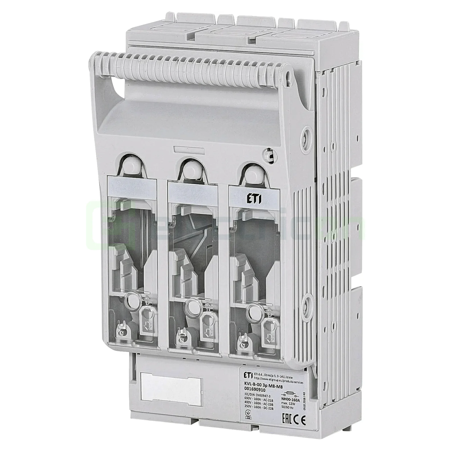 Separator KVL-B-00 3p M8-M8, ETI, 001690910