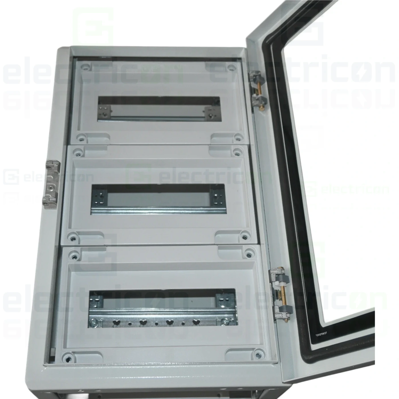 Set de rack-uri pentru tablouri Hager Orion, 3 randuri de 12 module, dimensiuni 500x300 mm, Hager, FL981A [1]