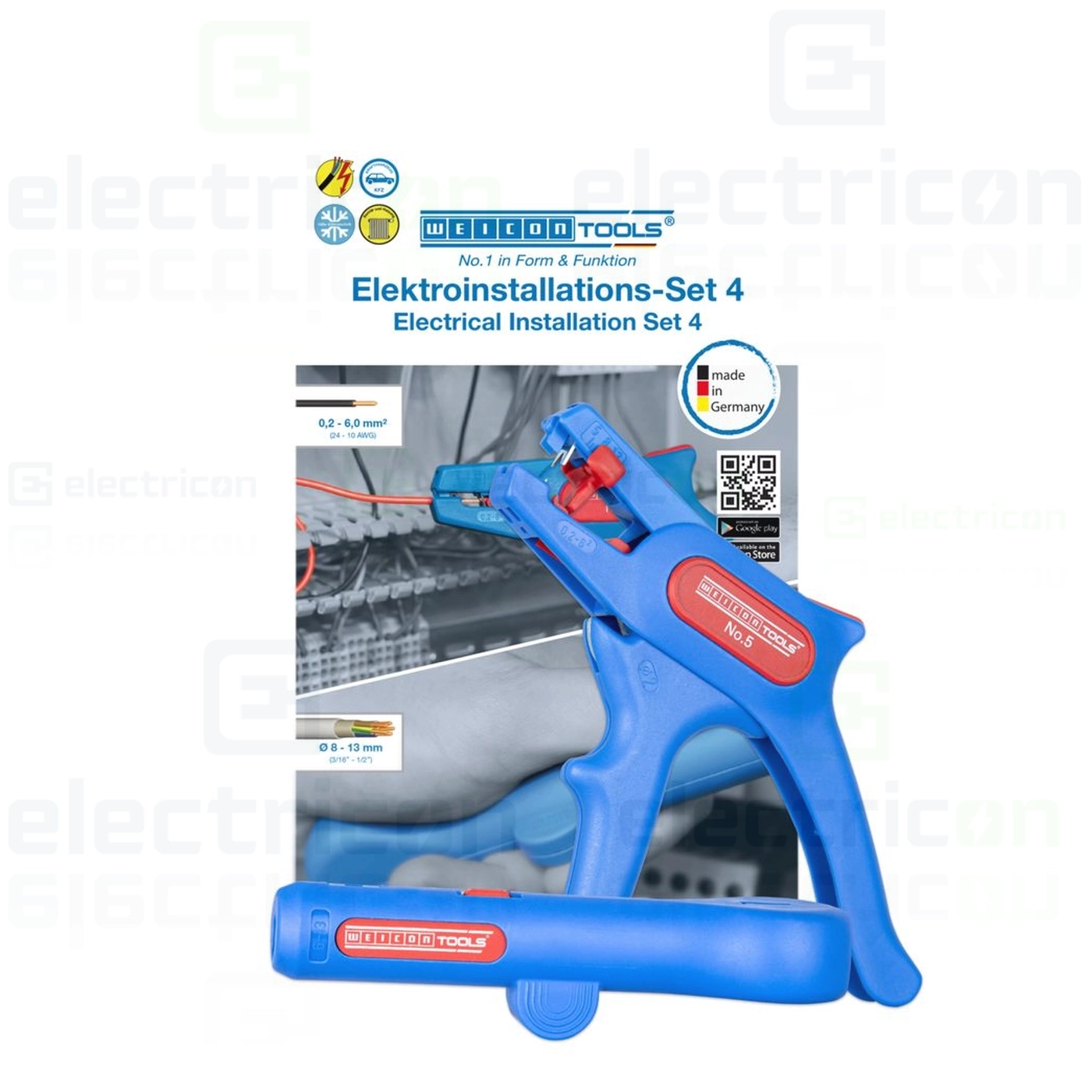 Set de scule - cleste-electric