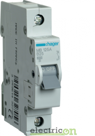 Sigurante automate - Disjunctor MCB B125A Hager - MB125A