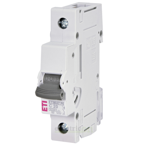 Sigurante automate - Disjunctor MCB C20A ETI - 001900031