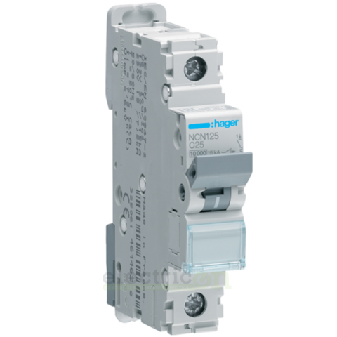 Sigurante automate - Disjunctor MCB C25A Hager - NCN125